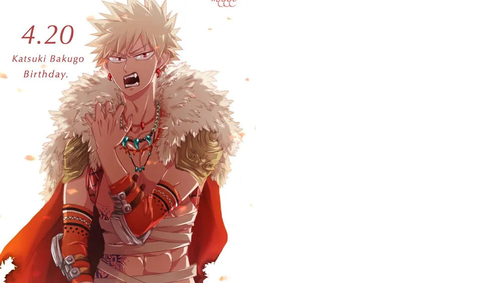 Desktop wallpaper: Anime, My Hero Academia, Katsuki Bakugou 4K free ...