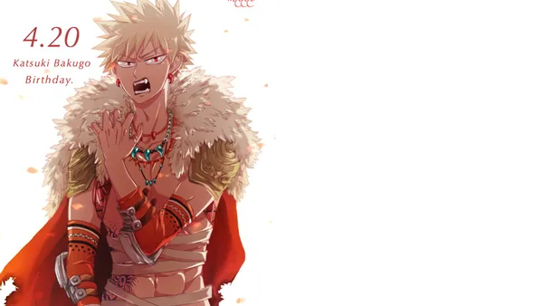 Desktop wallpaper: Anime, My Hero Academia, Katsuki Bakugou 4K free ...
