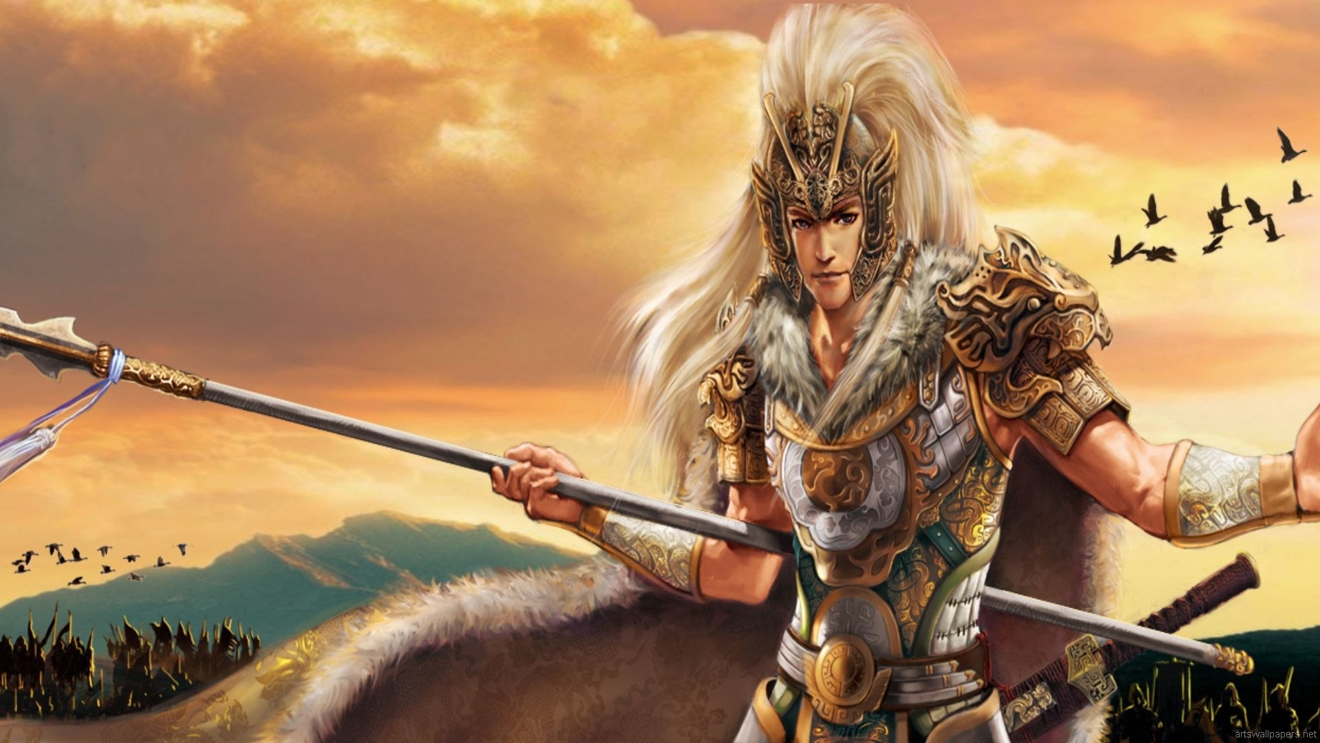 Free download wallpaper Fantasy, Warrior on your PC desktop