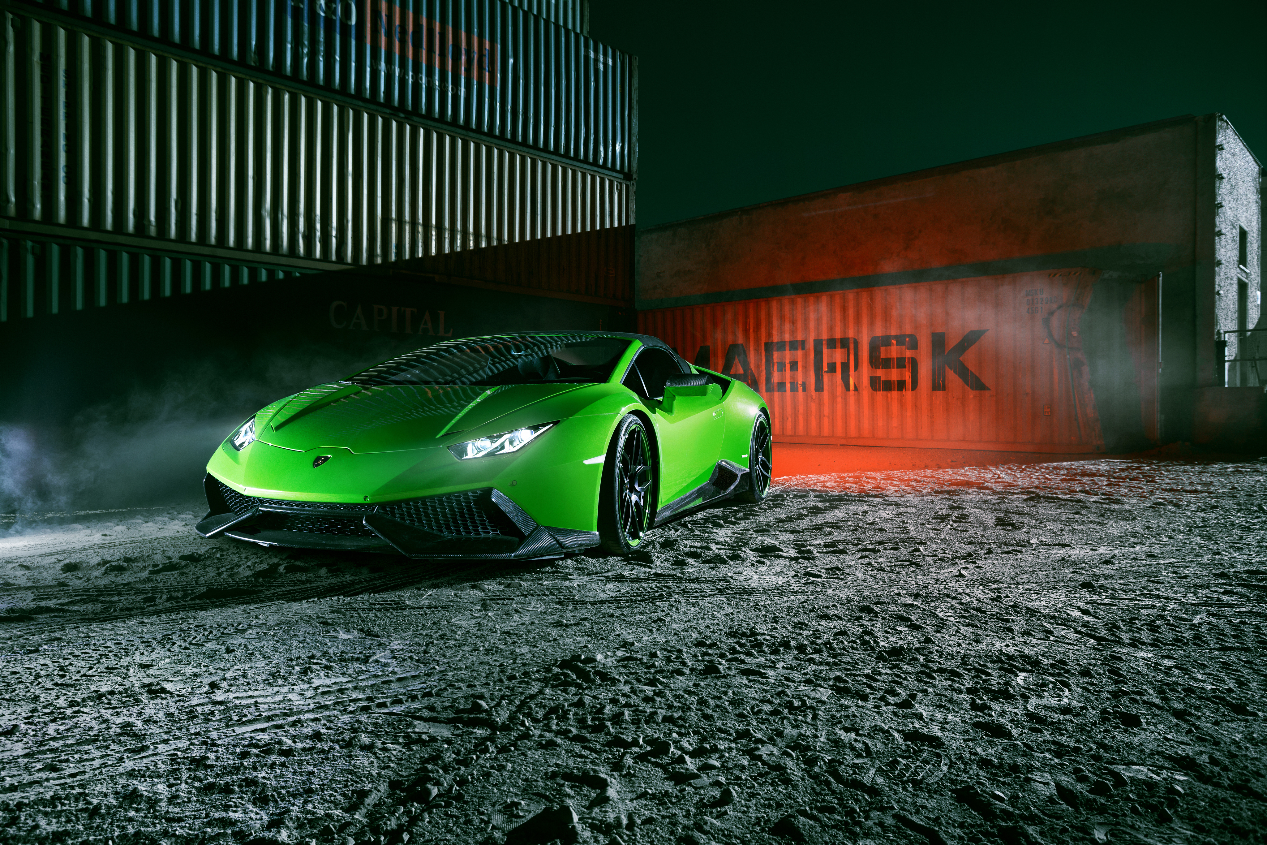 1526758 descargar fondo de pantalla superdeportivo, vehículos, lamborghini huracán, coche, coche verde, lamborghini: protectores de pantalla e imágenes gratis