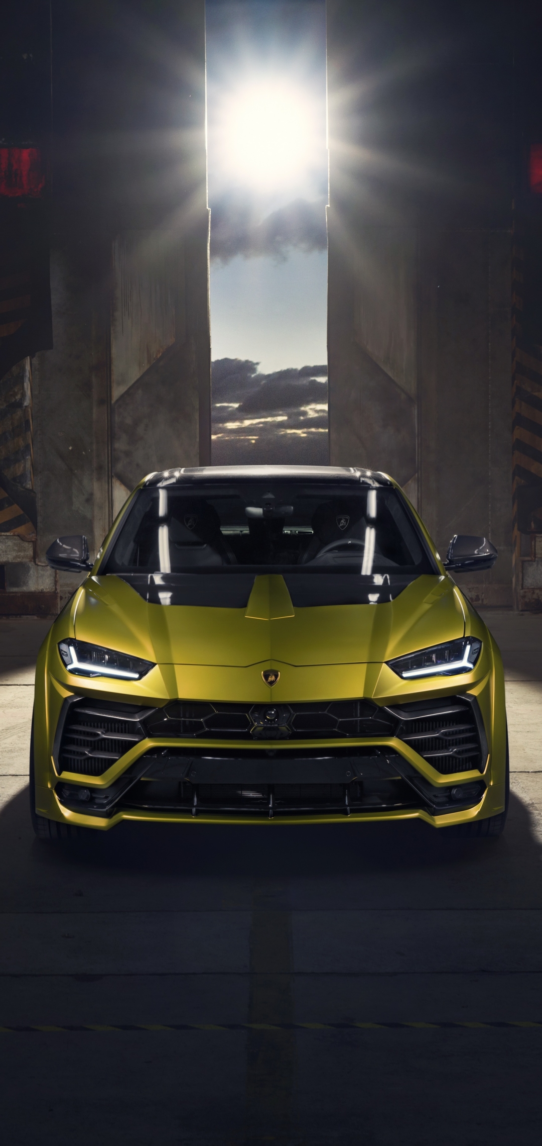 Download mobile wallpaper Lamborghini, Car, Suv, Vehicle, Lamborghini Urus, Vehicles, Yellow Car for free.