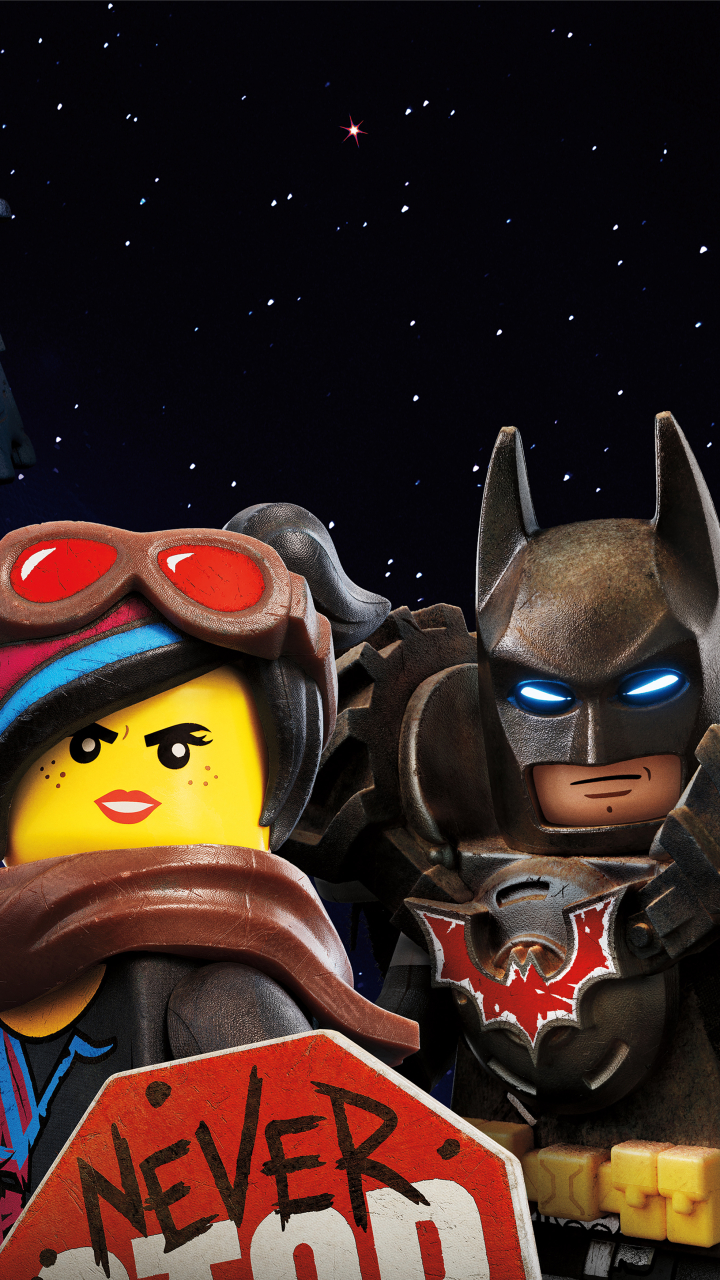Handy-Wallpaper Batman, Filme, Wyldstyle (Der Lego Film), The Lego Movie 2 kostenlos herunterladen.