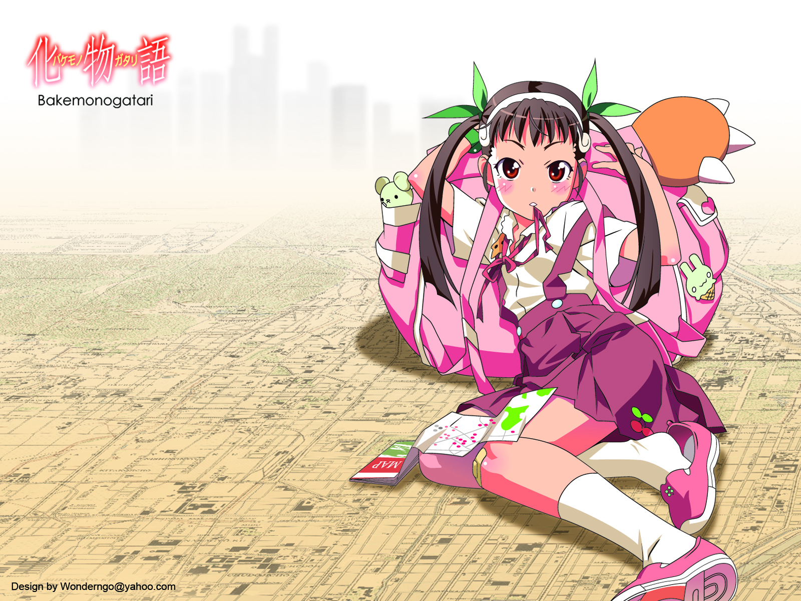 Descarga gratuita de fondo de pantalla para móvil de Animado, Monogatari (Serie), Mayoi Hachikuji.