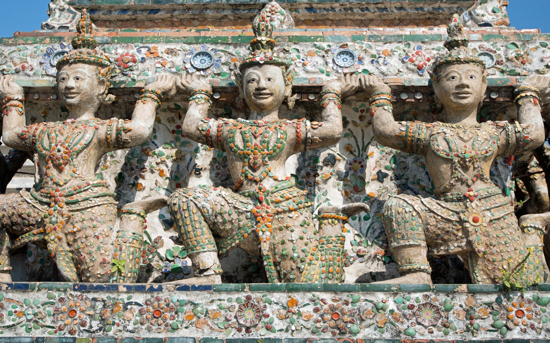 333408 descargar fondo de pantalla religioso, templo budista wat arun, templos: protectores de pantalla e imágenes gratis