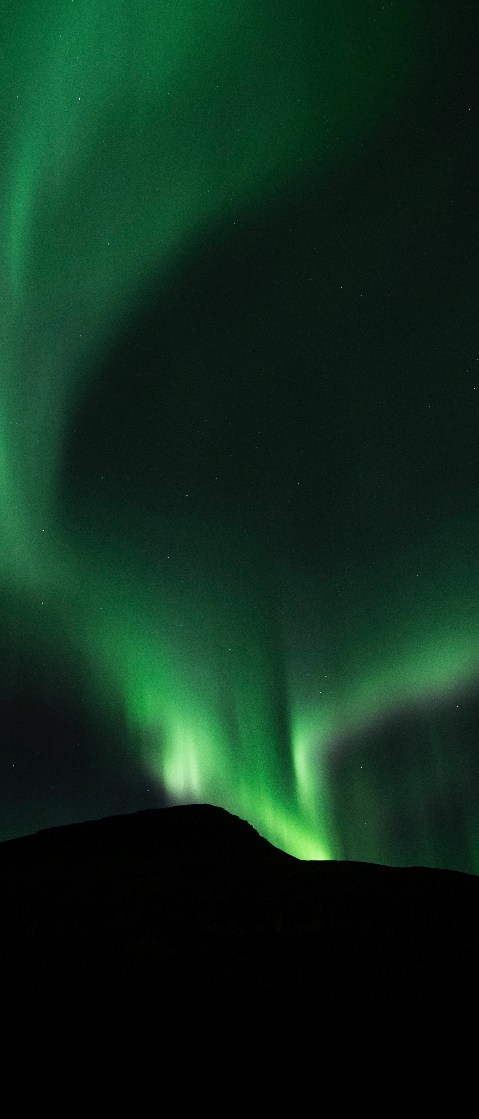 Download mobile wallpaper Night, Light, Earth, Aurora Borealis for free.