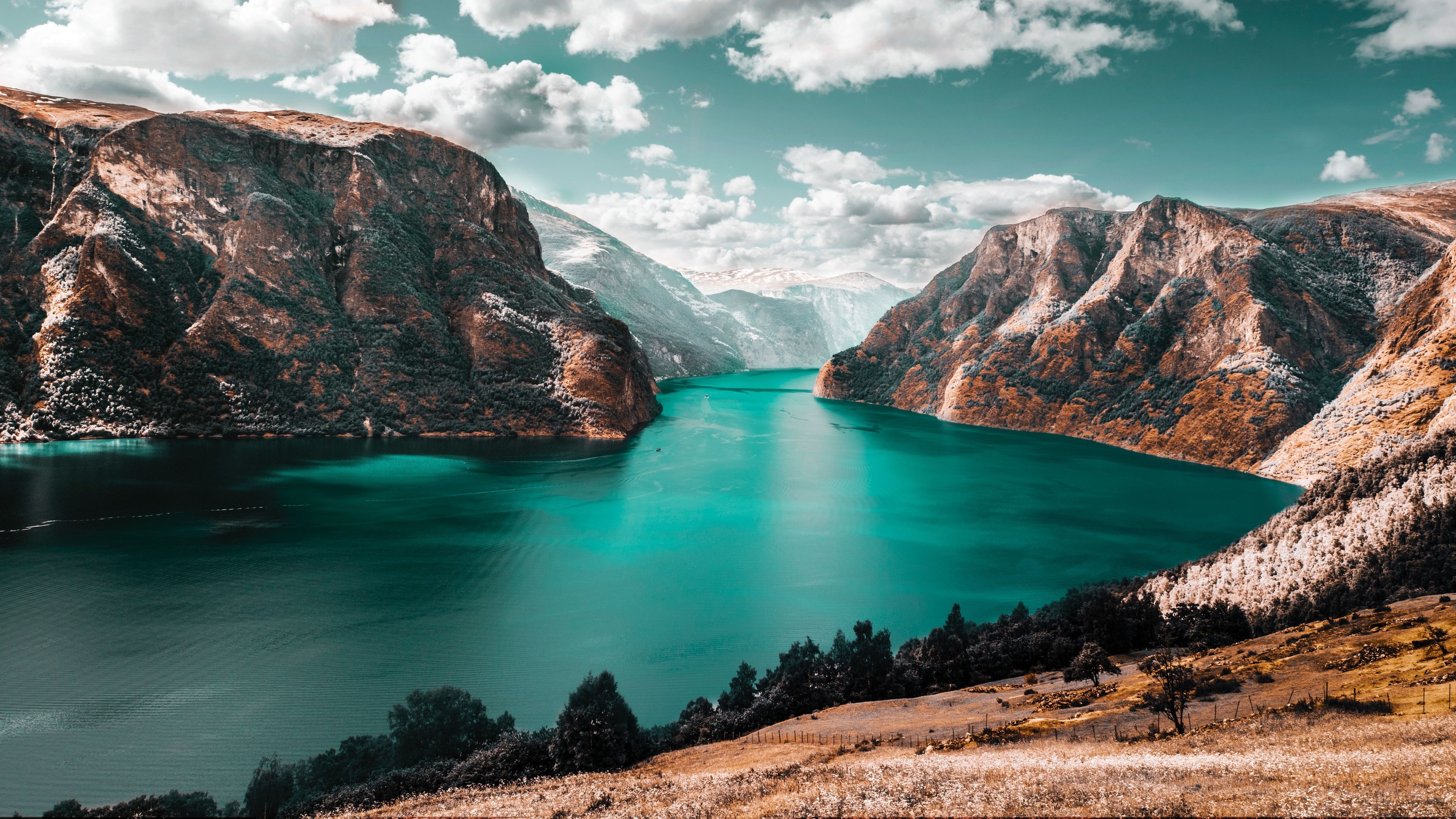 Free download wallpaper Nature, Water, Sky, Lakes, Mountain, Lake, Earth, Cloud on your PC desktop