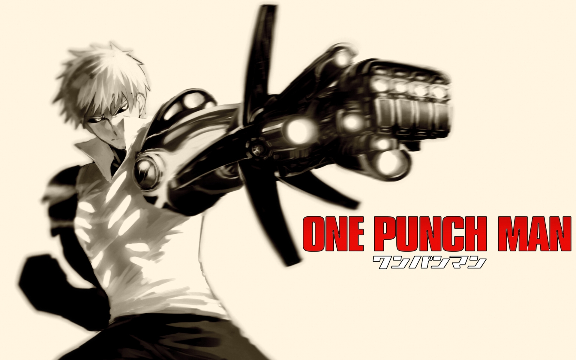Laden Sie das Cyborg, Animes, Saitama (One Punch Man), One Punch Man, Genos (One Punch Man)-Bild kostenlos auf Ihren PC-Desktop herunter