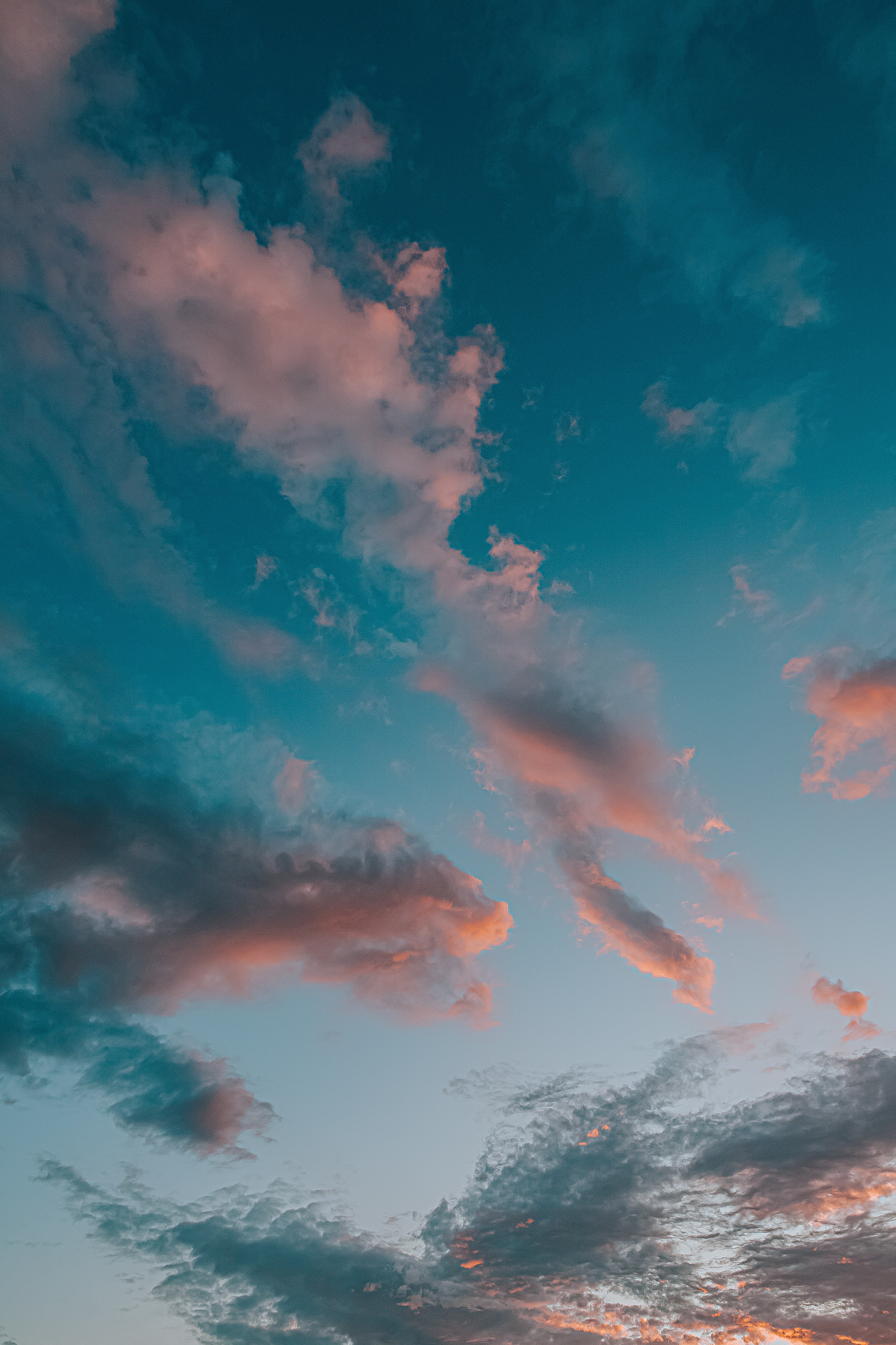 Free download wallpaper Nature, Sky, Clouds, Dusk, Twilight on your PC desktop
