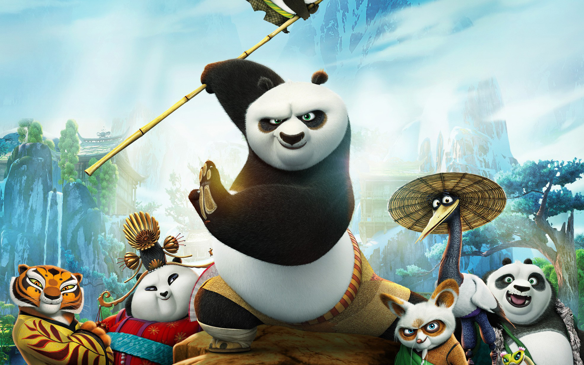 Die besten Kung Fu Panda-Hintergründe für den Telefonbildschirm