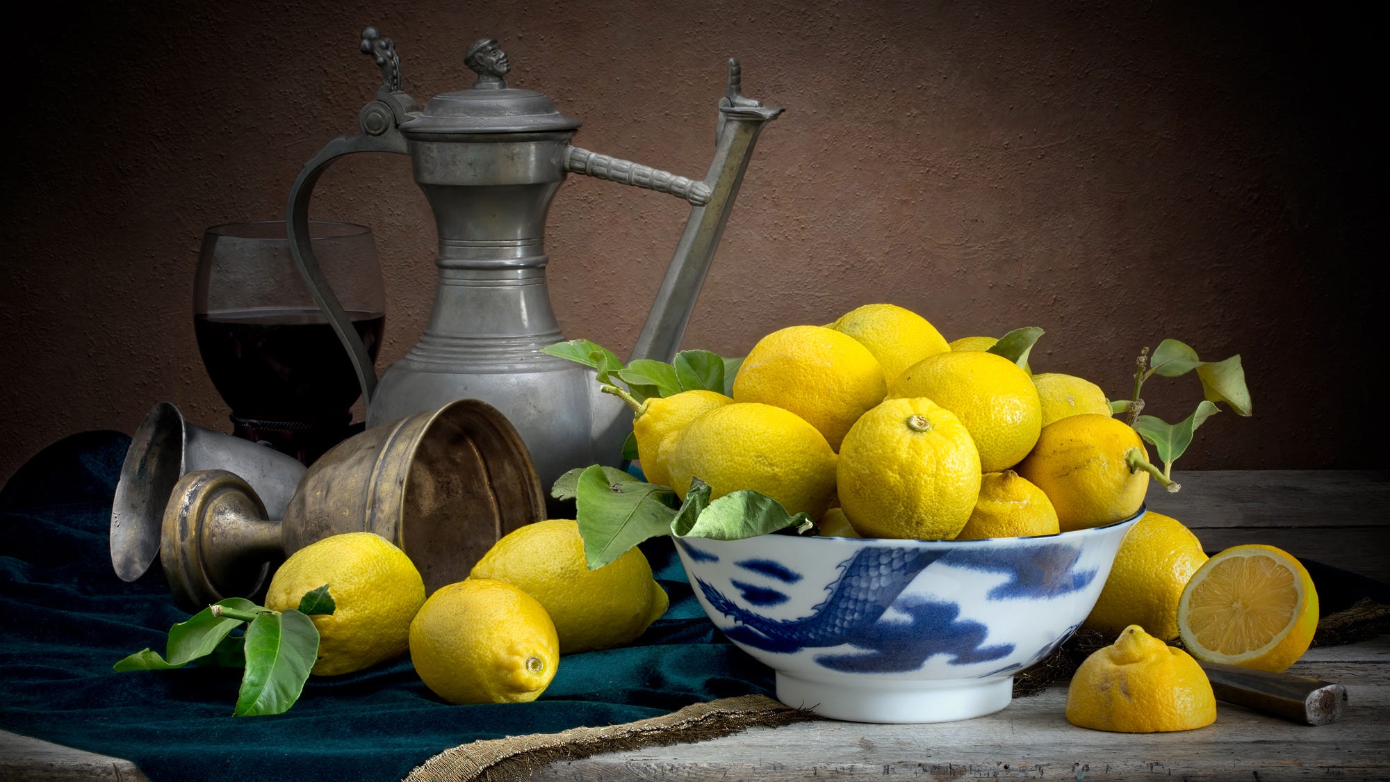 Free download wallpaper Food, Still Life, Lemon, Fruit on your PC desktop