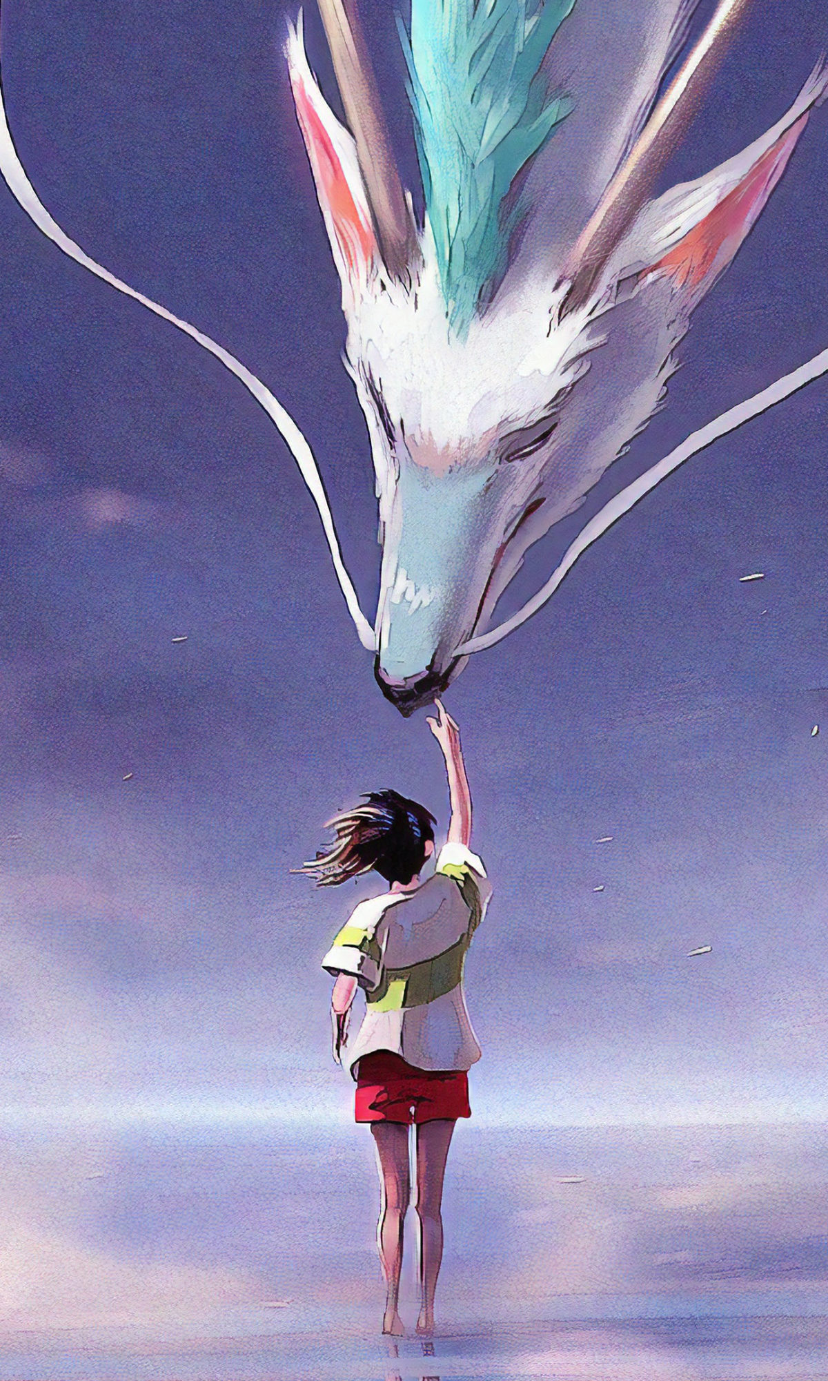 Téléchargez des papiers peints mobile Dragon, Animé, Le Voyage De Chihiro gratuitement.