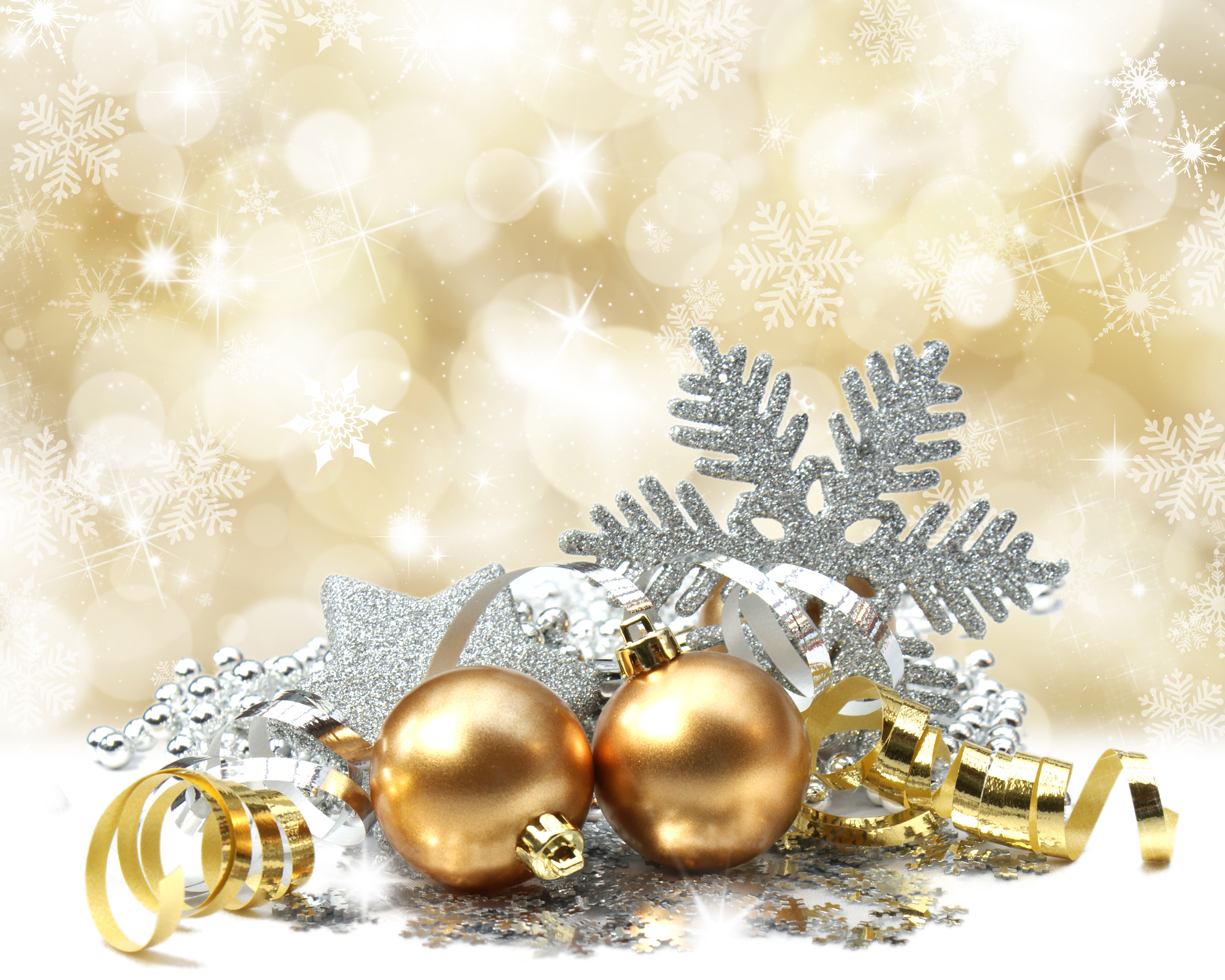 Free download wallpaper Christmas, Holiday, Snowflake, Christmas Ornaments on your PC desktop