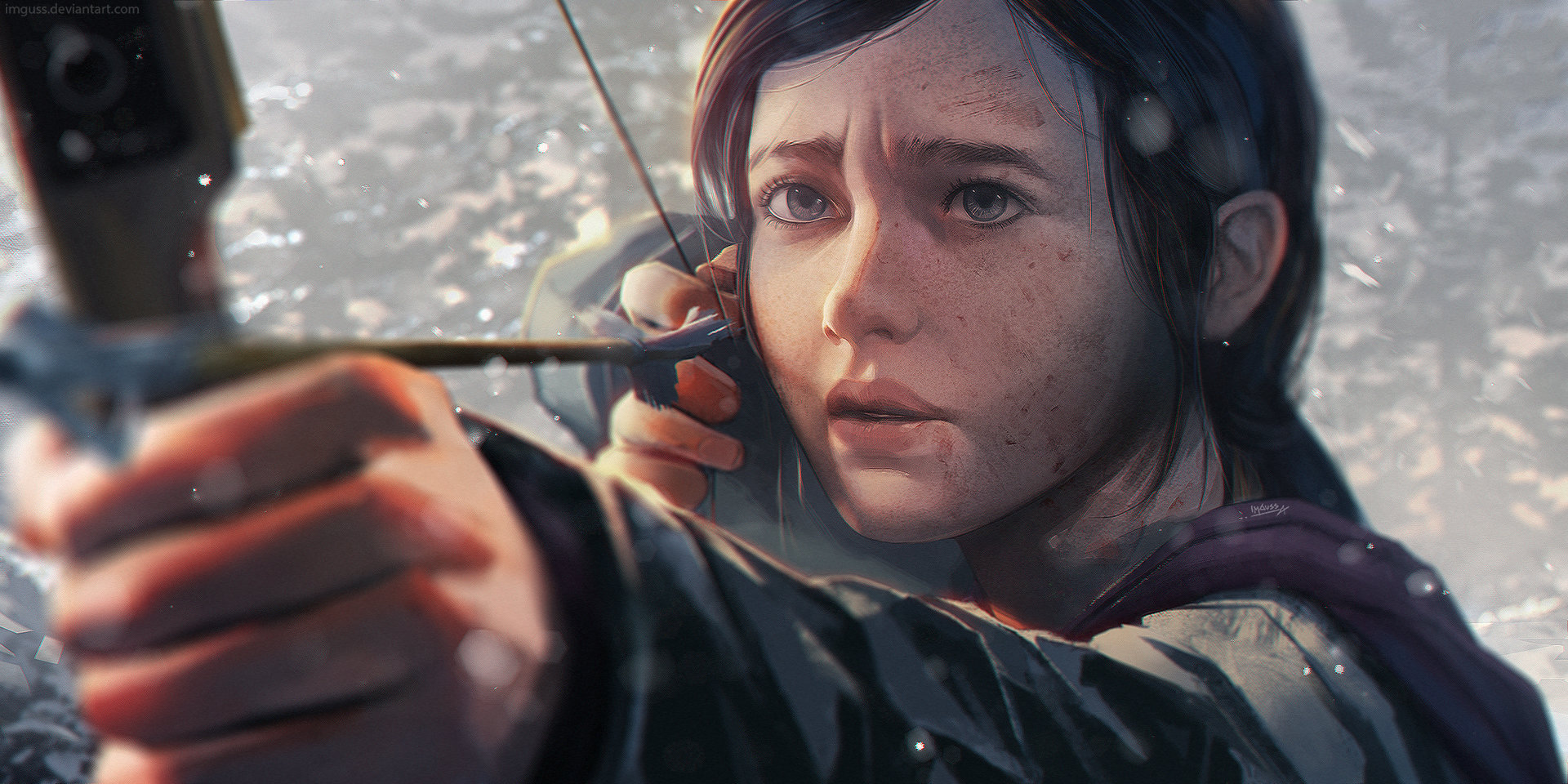 Laden Sie das Computerspiele, The Last Of Us, Ellie (Der Letzte Von Uns)-Bild kostenlos auf Ihren PC-Desktop herunter