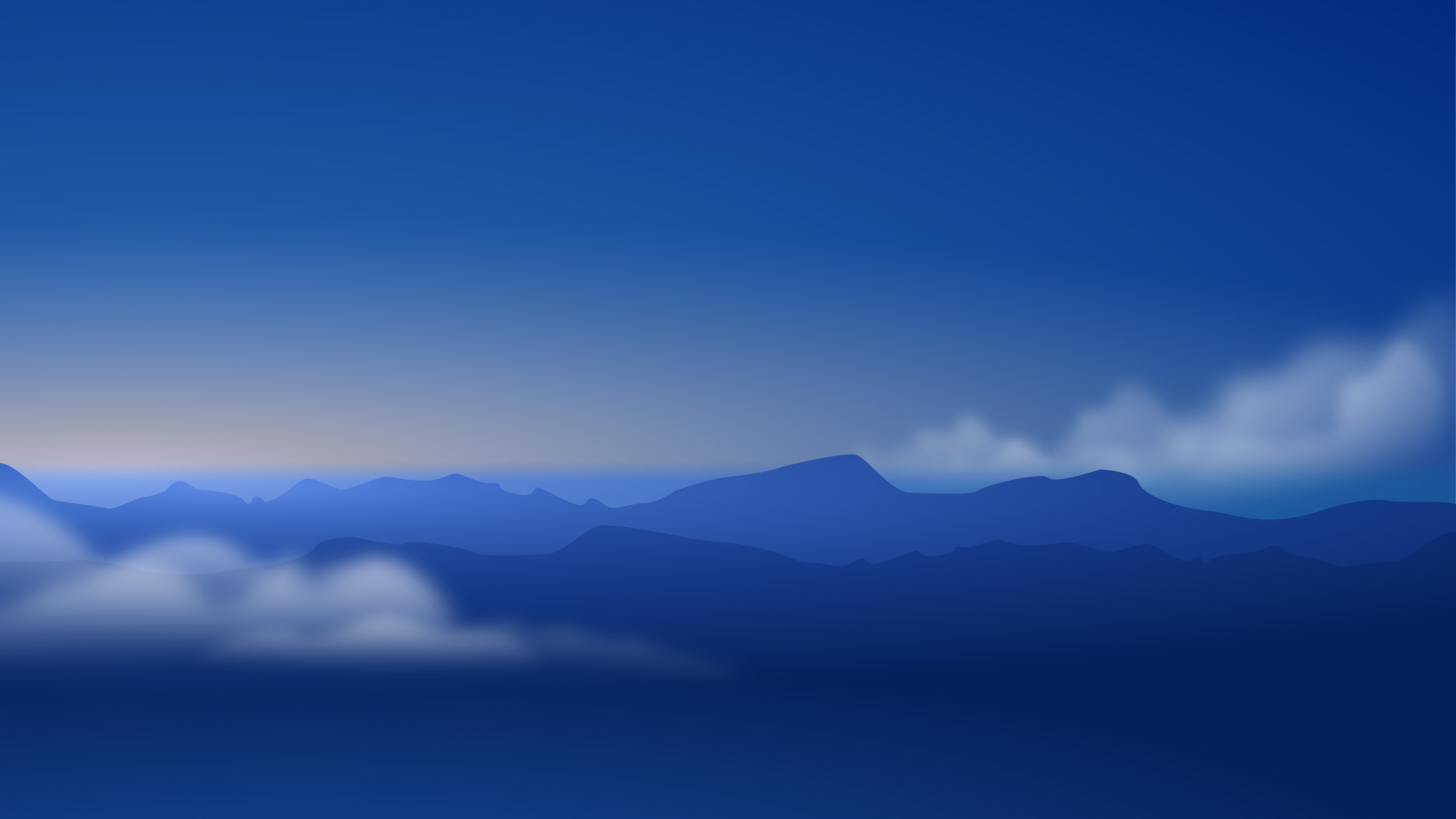 PCデスクトップに風景, 山, 青い, 芸術的, クラウド画像を無料でダウンロード