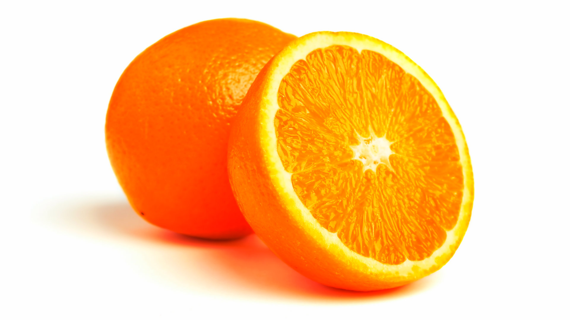 Скачать обои бесплатно Фрукты, Еда, Апельсин, Оранжевый Цвет), Апельсин) картинка на рабочий стол ПК