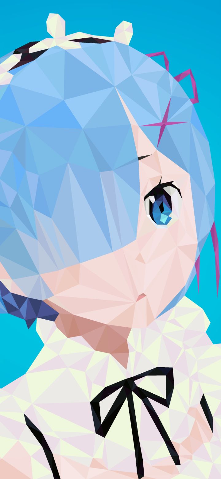 Baixar papel de parede para celular de Anime, Olhos Azuis, Cabelo Azul, Arco De Cabelo, Re:zero Começando A Vida Em Outro Mundo, Rem (Re:zero) gratuito.