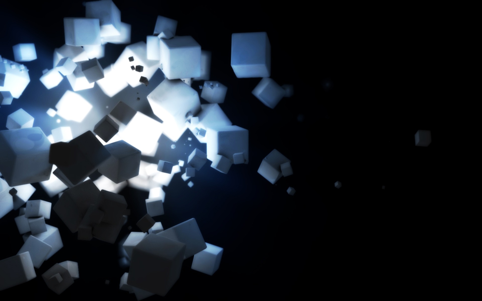 Téléchargez gratuitement l'image Abstrait, Cube sur le bureau de votre PC