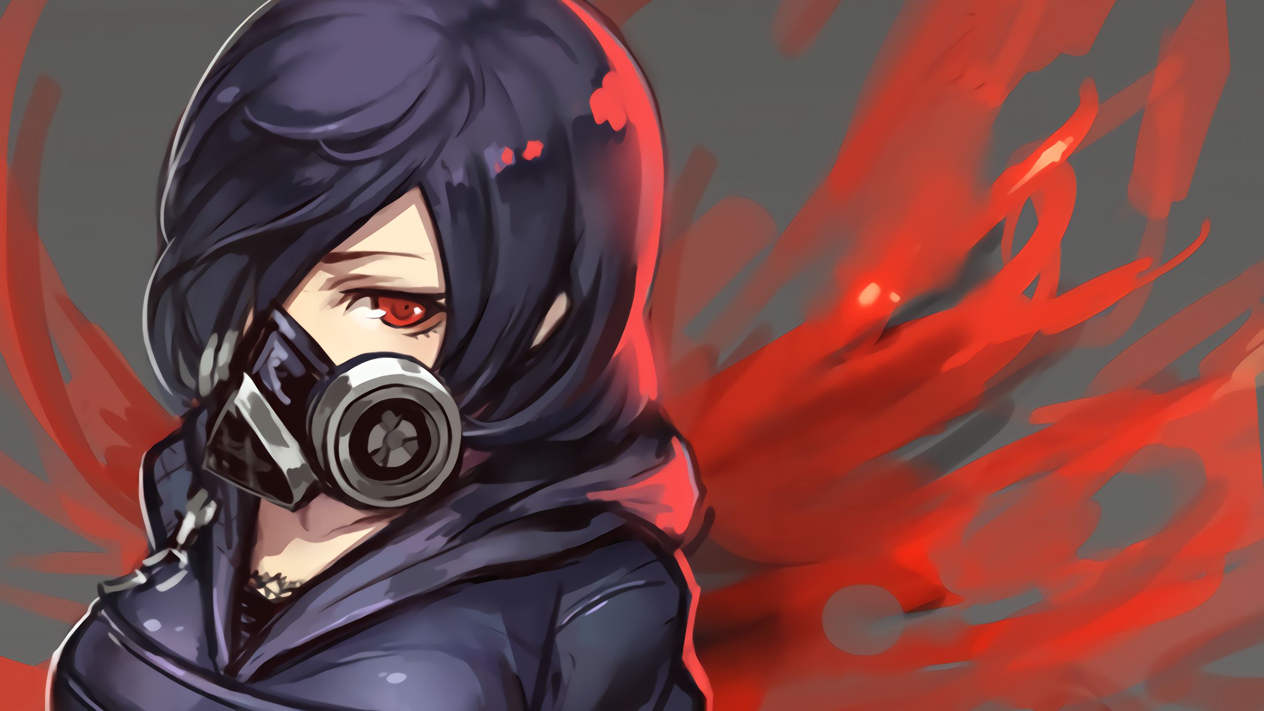 Handy-Wallpaper Animes, Tokyo Ghoul, Touka Kirishima kostenlos herunterladen.