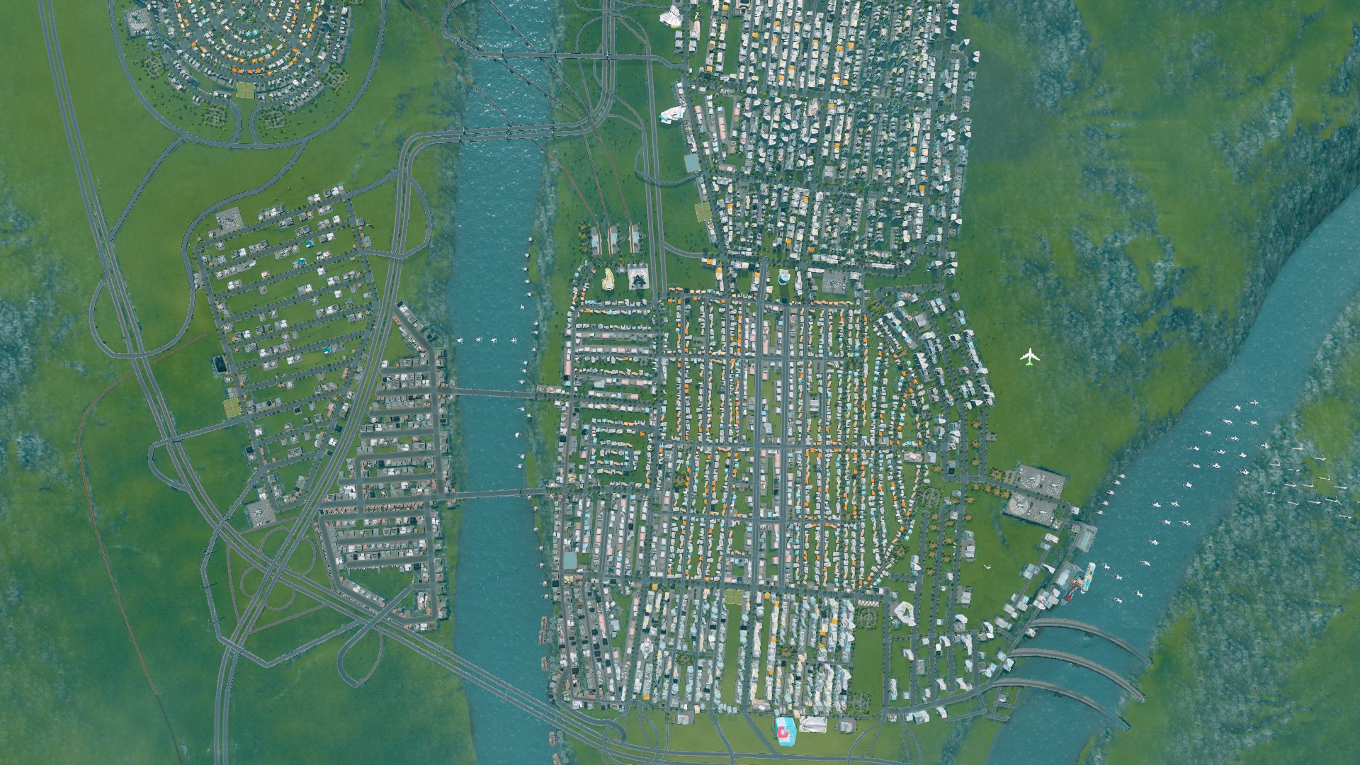 353529 descargar fondo de pantalla videojuego, cities: skylines, ciudades: protectores de pantalla e imágenes gratis