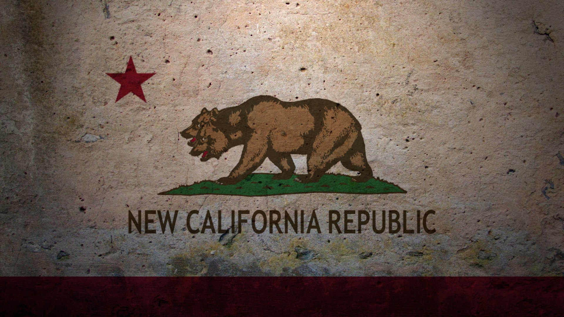 Скачать обои Флаг Калифорнии на телефон бесплатно