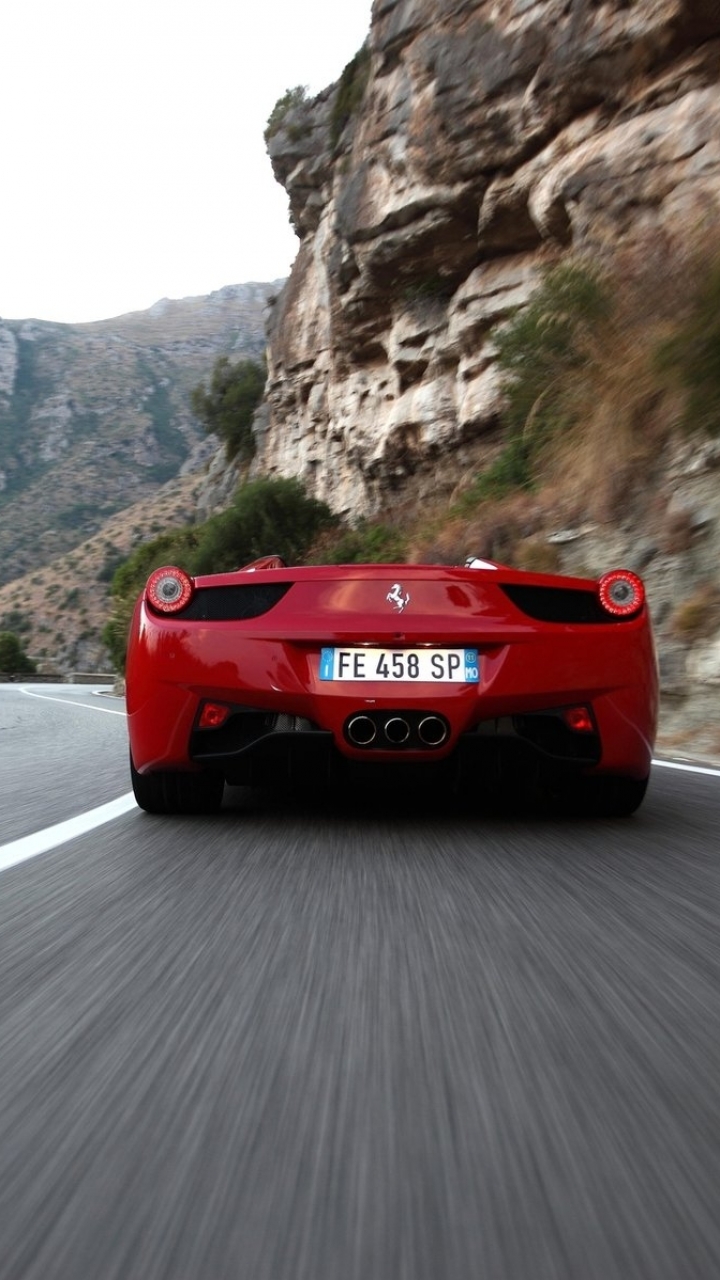 Descarga gratuita de fondo de pantalla para móvil de Ferrari, Ferrari 458 Italia, Vehículos.