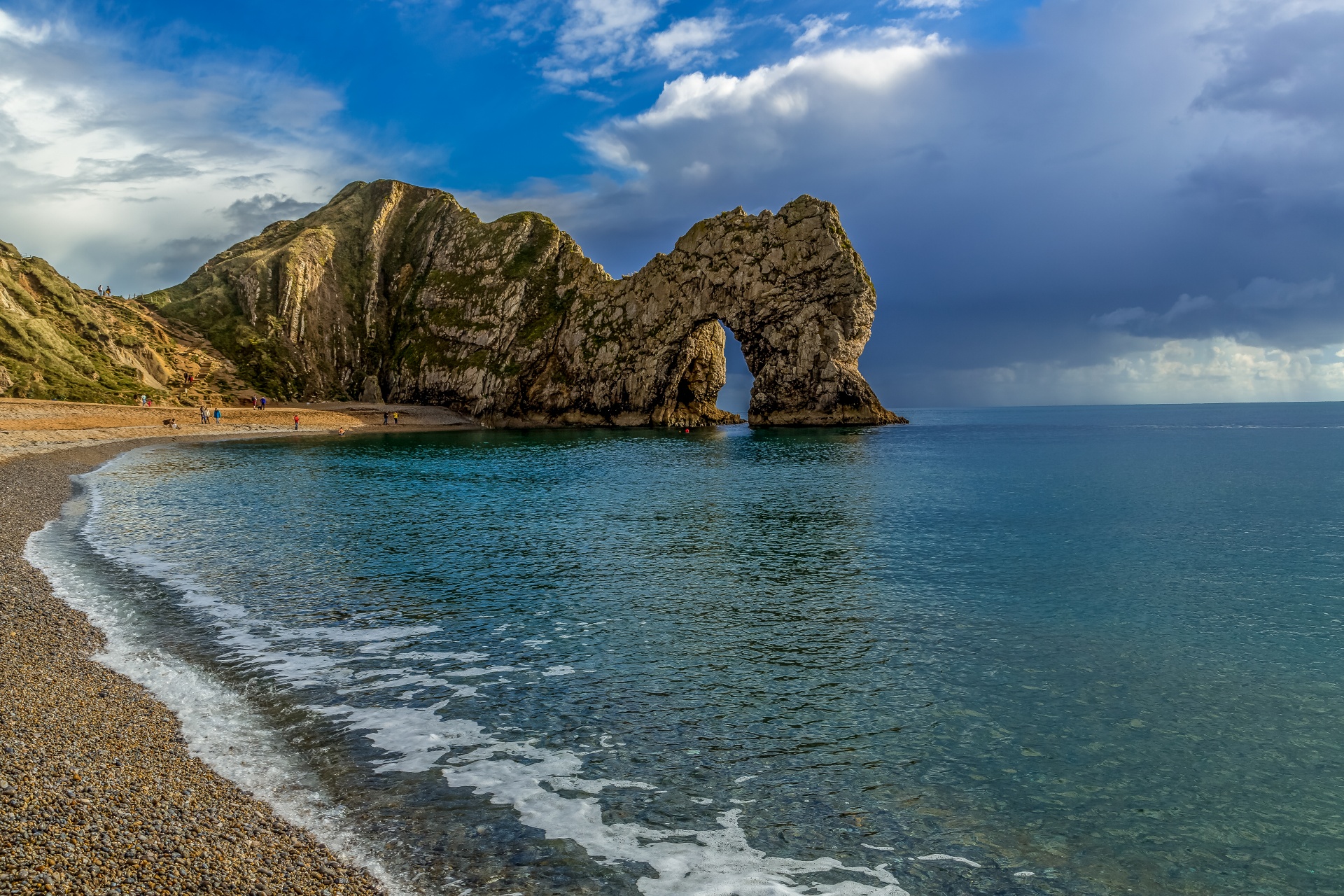 Download mobile wallpaper Earth, Arch, Durdle Door for free.