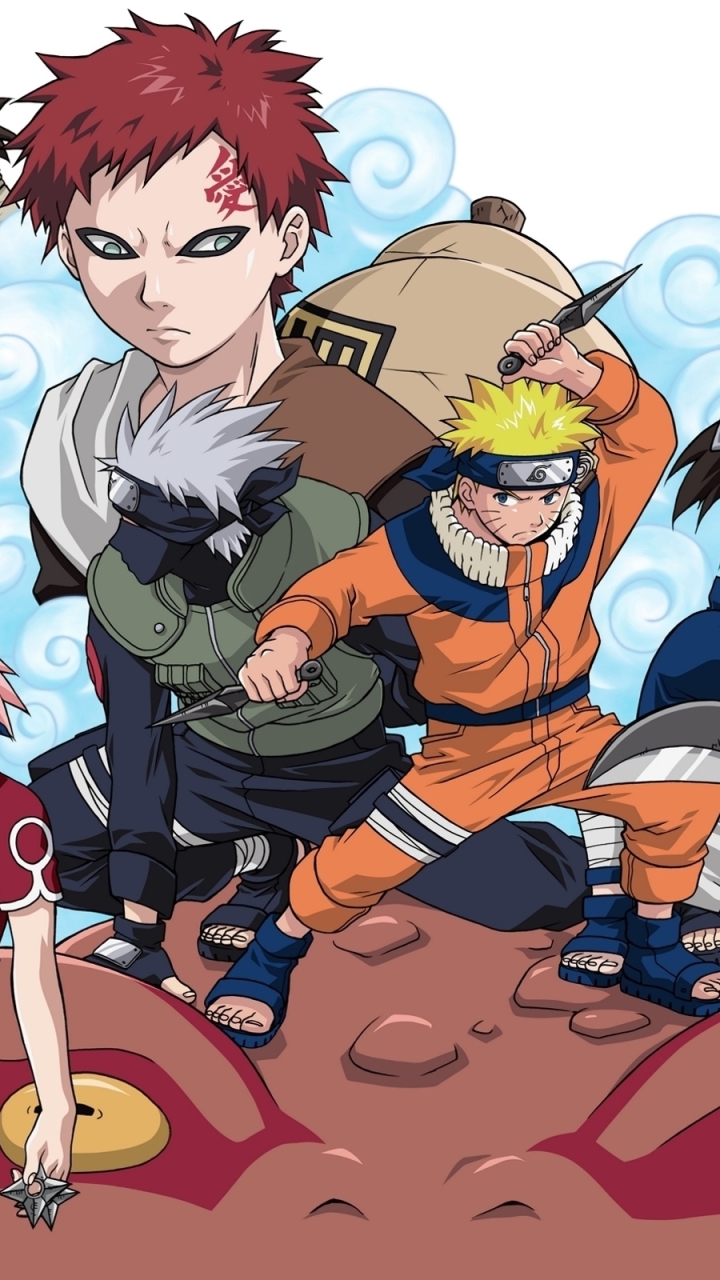 Download mobile wallpaper Anime, Naruto, Sasuke Uchiha, Kankurō (Naruto), Temari (Naruto), Hinata Hyuga, Sakura Haruno, Gaara (Naruto), Kakashi Hatake, Neji Hyūga for free.