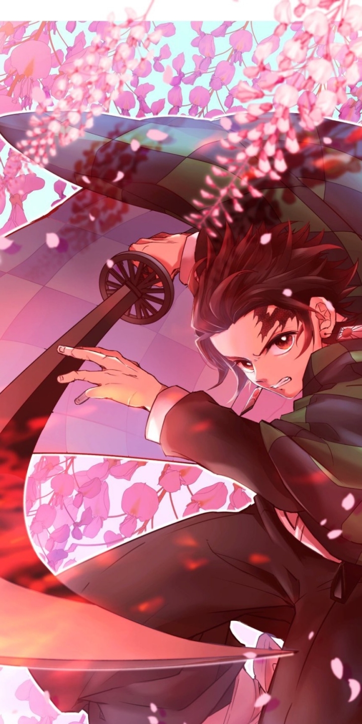 Descarga gratuita de fondo de pantalla para móvil de Animado, Demon Slayer: Kimetsu No Yaiba, Tanjiro Kamado.