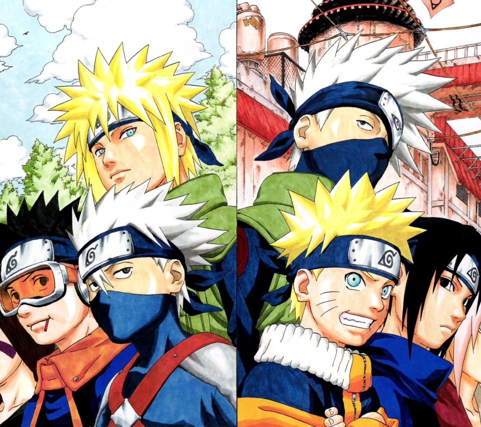 Download mobile wallpaper Anime, Naruto, Sasuke Uchiha, Sakura Haruno, Minato Namikaze, Naruto Uzumaki, Kakashi Hatake, Rin Nohara, Obito Uchiha for free.