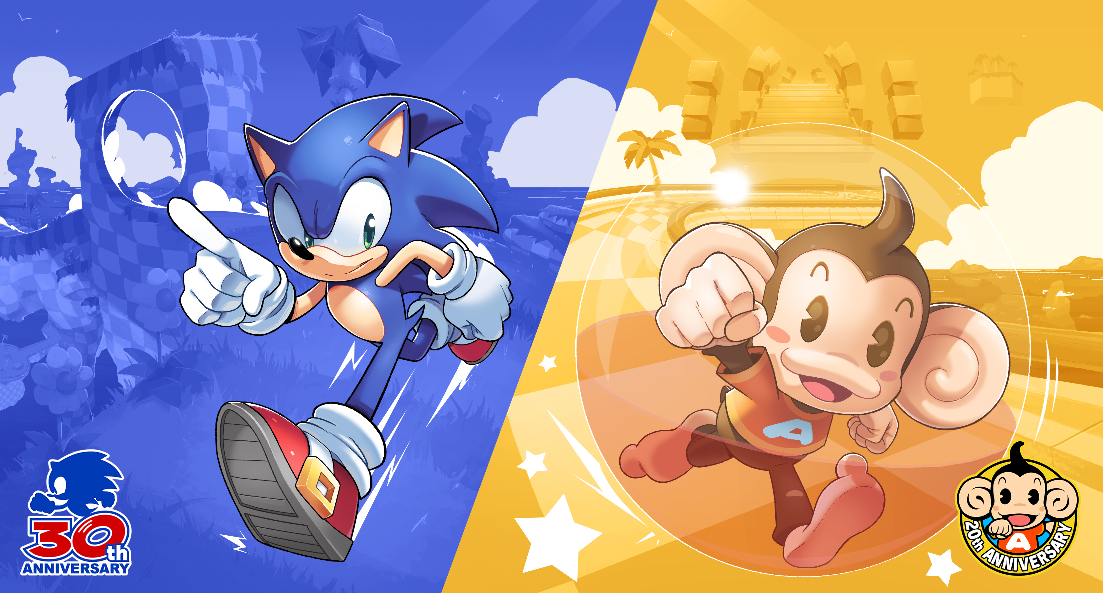 Download mobile wallpaper Crossover, Video Game, Sonic The Hedgehog, Aiai for free.