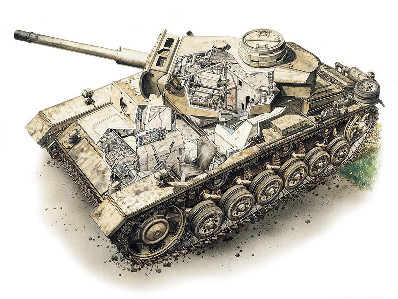 Скачати мобільні шпалери Військовий, Panzer Iii безкоштовно.