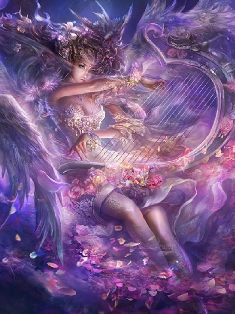 Download mobile wallpaper Fantasy, Angel for free.