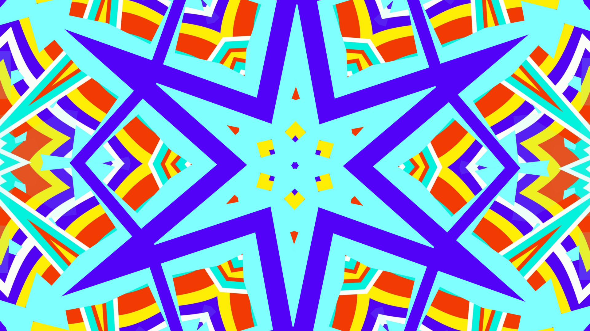 Free download wallpaper Abstract, Colorful, Shapes, Kaleidoscope, Star on your PC desktop