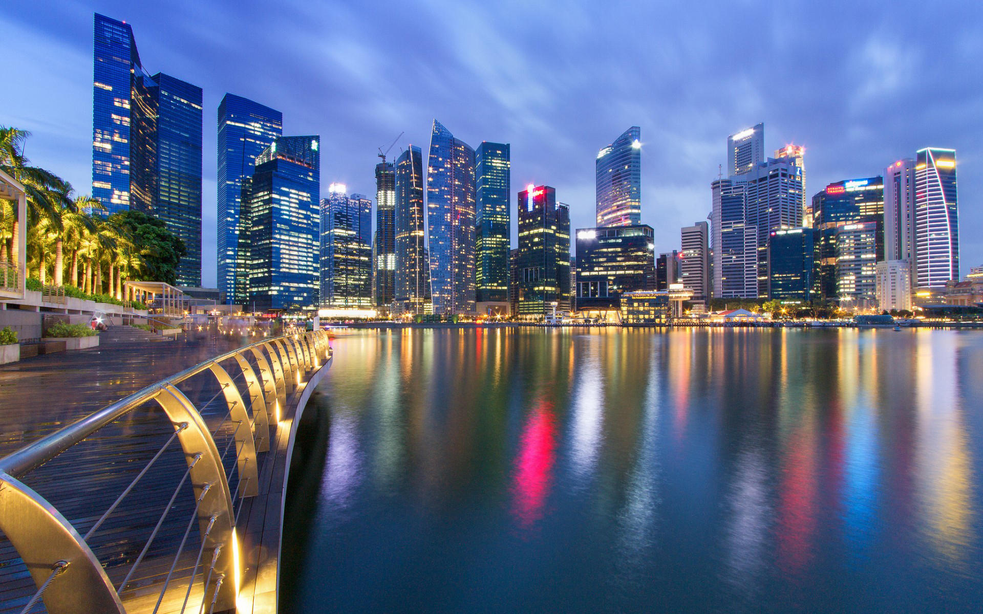 Free download wallpaper Singapore, Man Made on your PC desktop