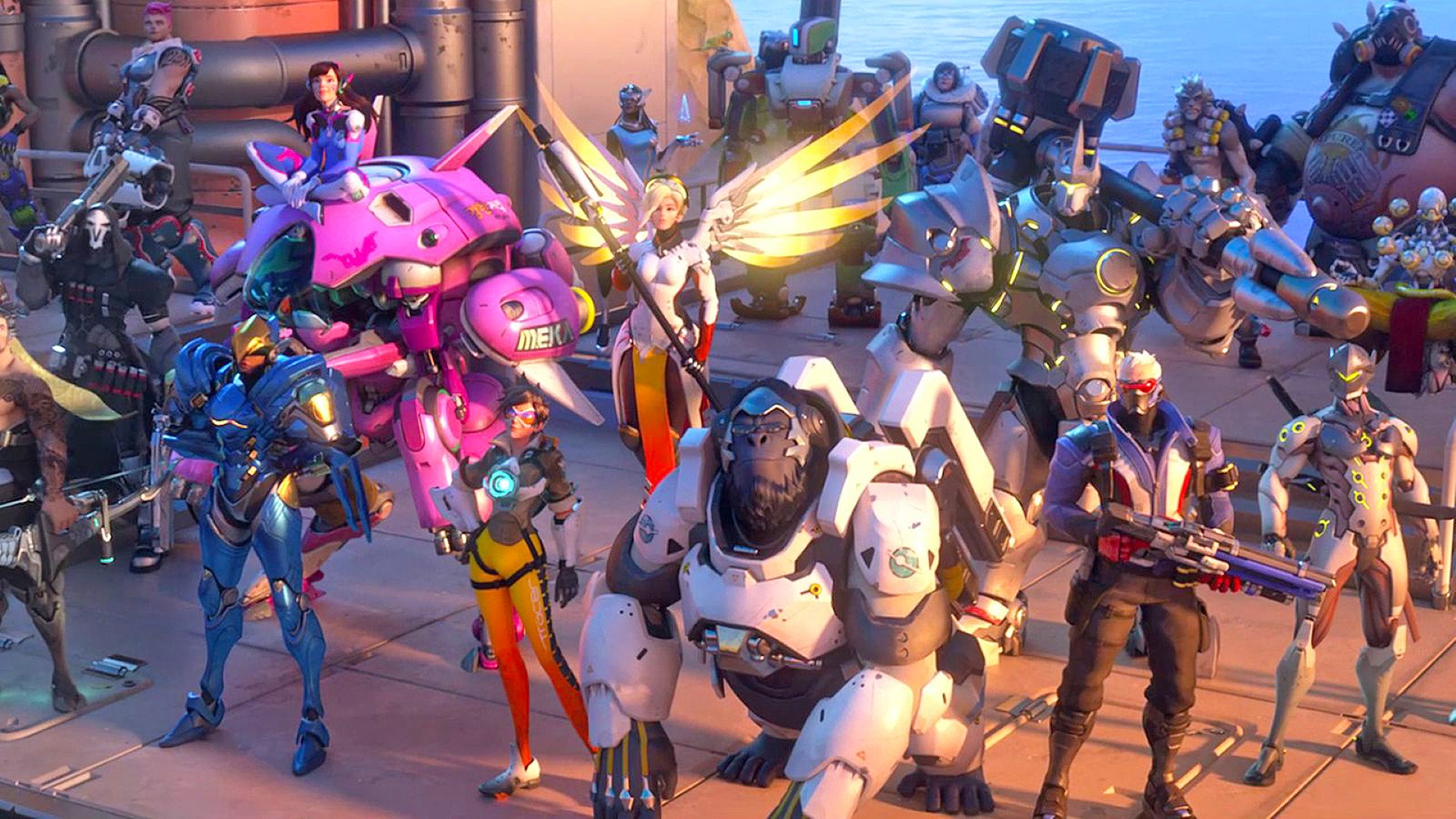 Download mobile wallpaper Overwatch, Video Game for free.