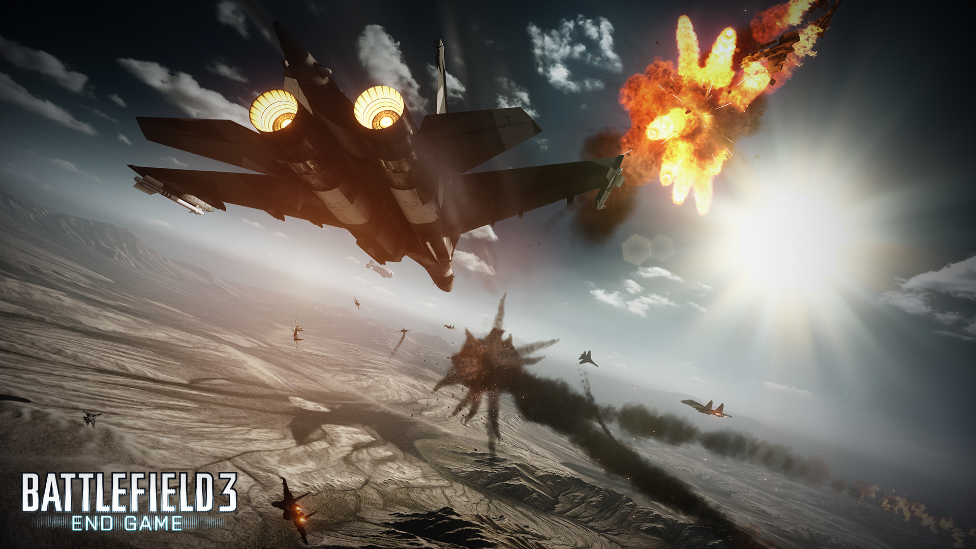 Die besten Battlefield 3: Endspiel-Hintergründe für den Telefonbildschirm