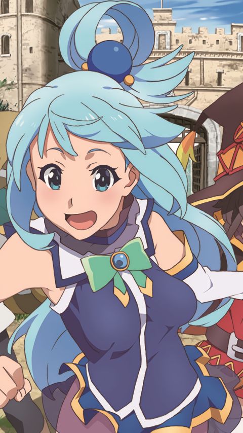 Baixar papel de parede para celular de Anime, Konosuba: As Bençãos De Deus Neste Mundo Maravilhoso, Aqua (Konosuba), Konosuba gratuito.