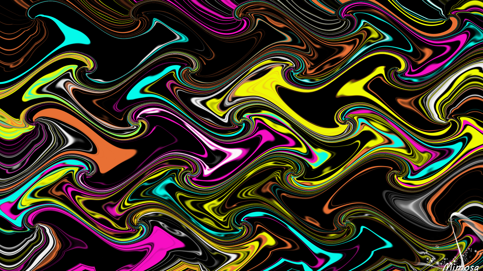 Download mobile wallpaper Abstract, Colors, Wave for free.