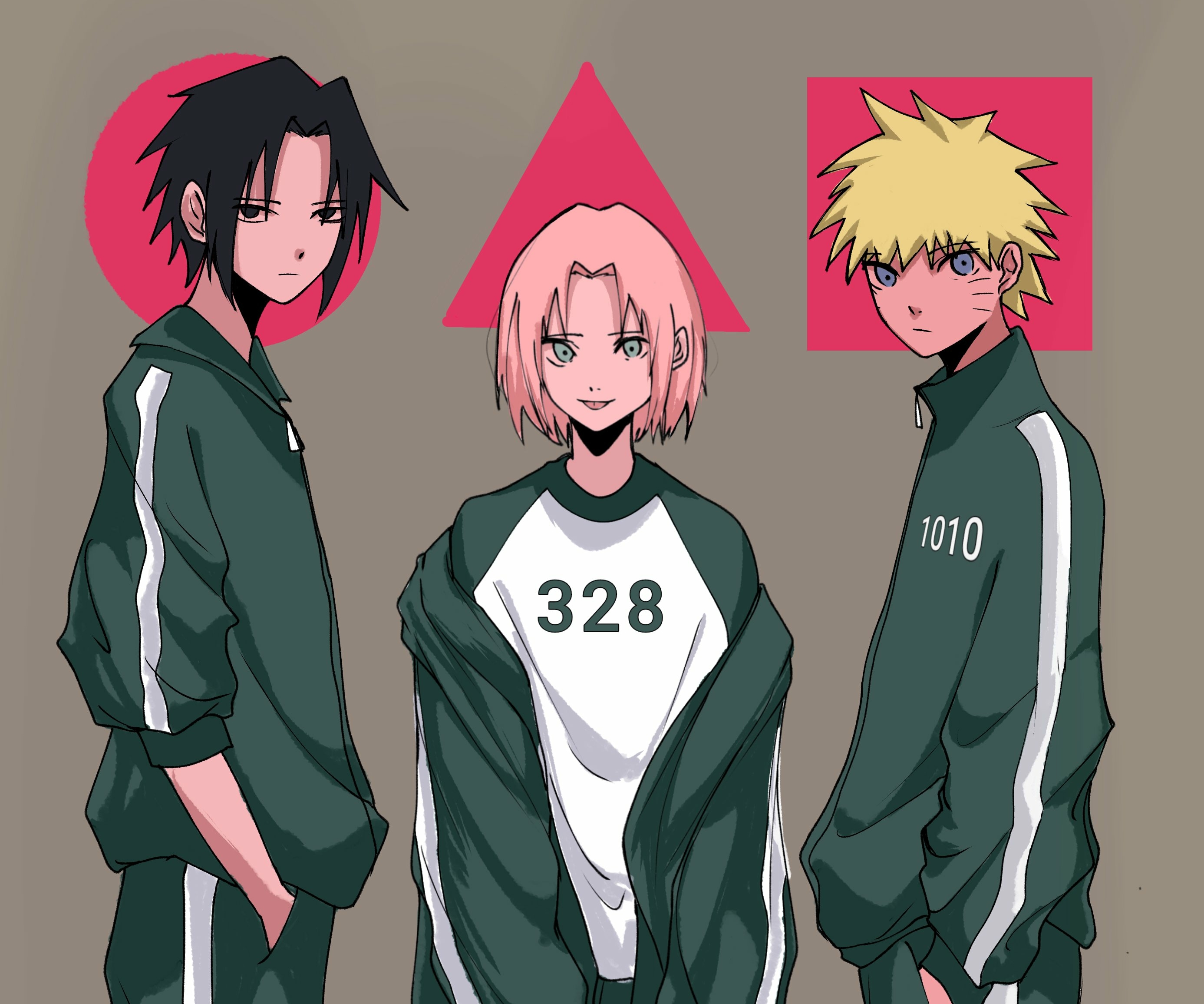 Download mobile wallpaper Anime, Naruto, Sasuke Uchiha, Sakura Haruno, Naruto Uzumaki for free.