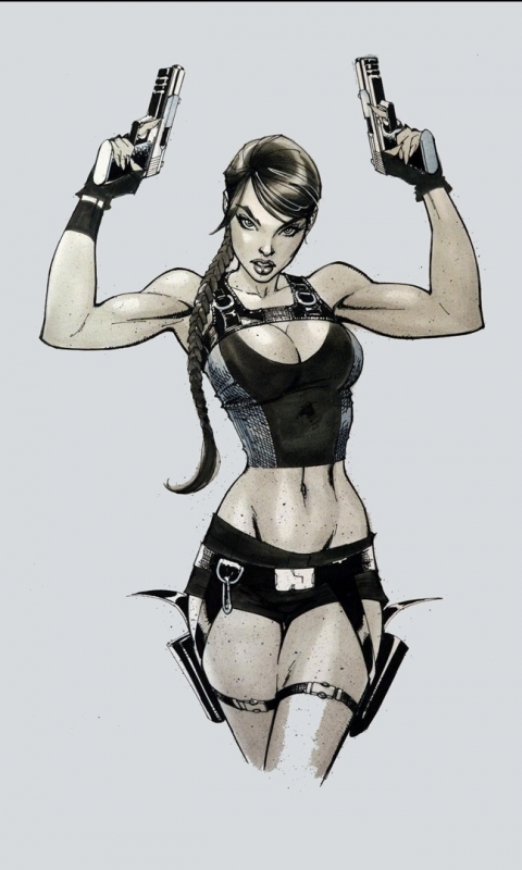 Descarga gratuita de fondo de pantalla para móvil de Tomb Raider, Historietas, Lara Croft.