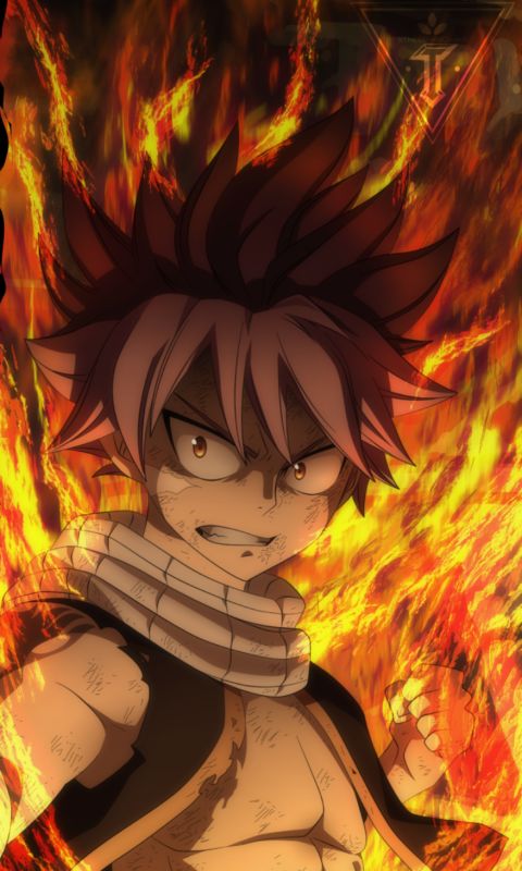 Handy-Wallpaper Animes, Fairy Tail, Natsu Dragneel kostenlos herunterladen.