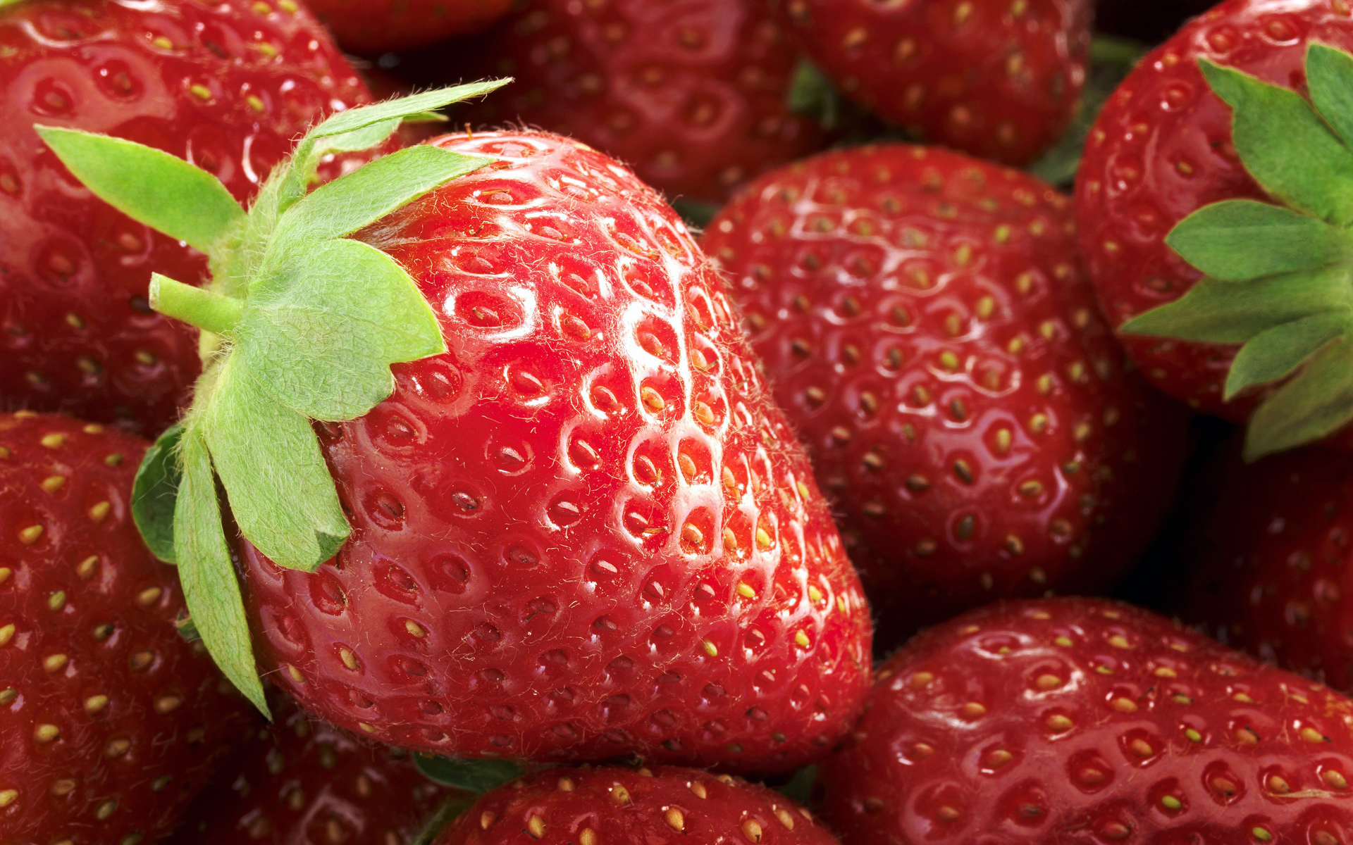 Laden Sie das Obst, Lebensmittel, Erdbeere, Berries, Hintergrund-Bild kostenlos auf Ihren PC-Desktop herunter