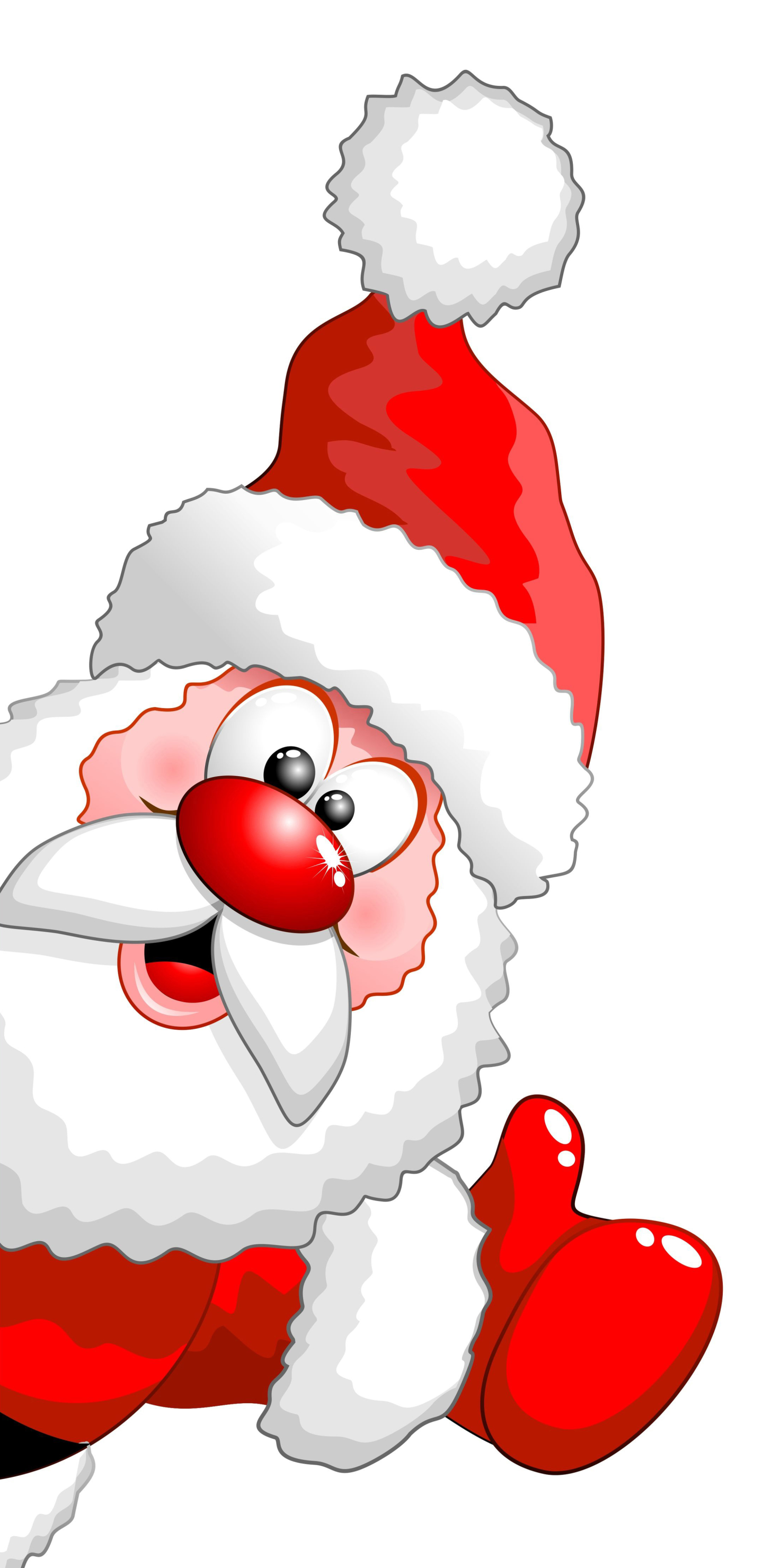 Download mobile wallpaper Christmas, Holiday, Santa for free.