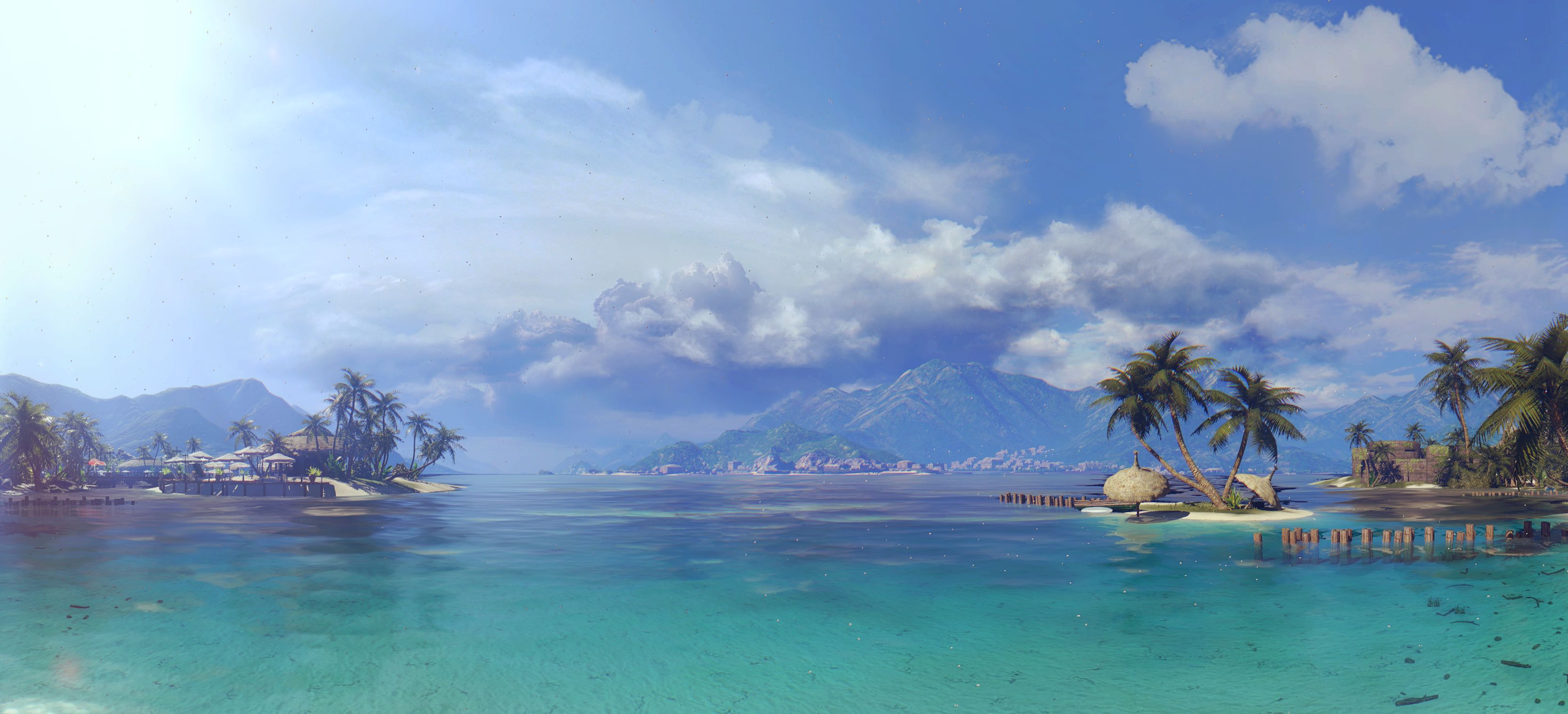 無料モバイル壁紙テレビゲーム, 死んだ島をダウンロードします。