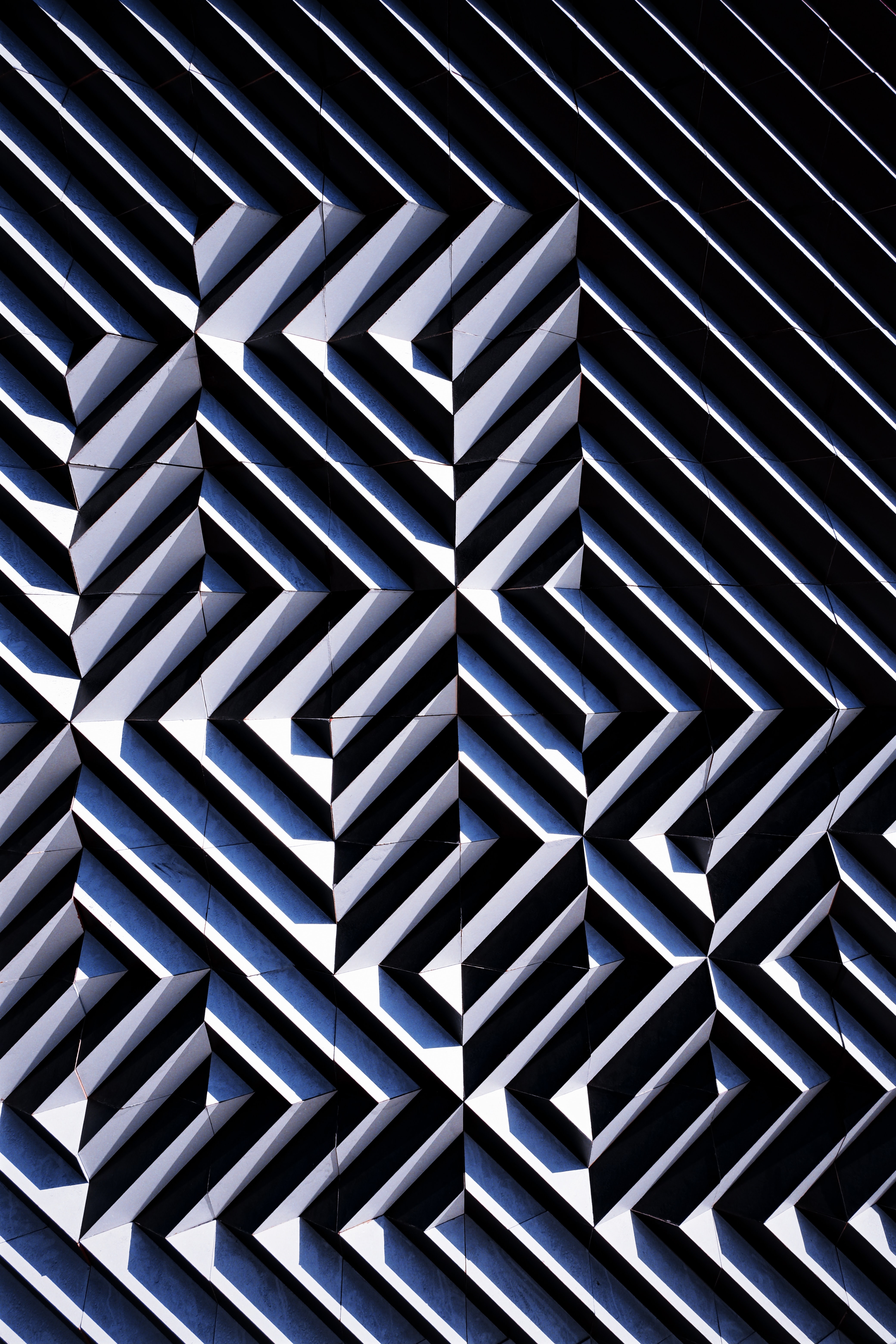Free download wallpaper Facets, Abstract, Architecture, Streaks, Stripes, Face on your PC desktop
