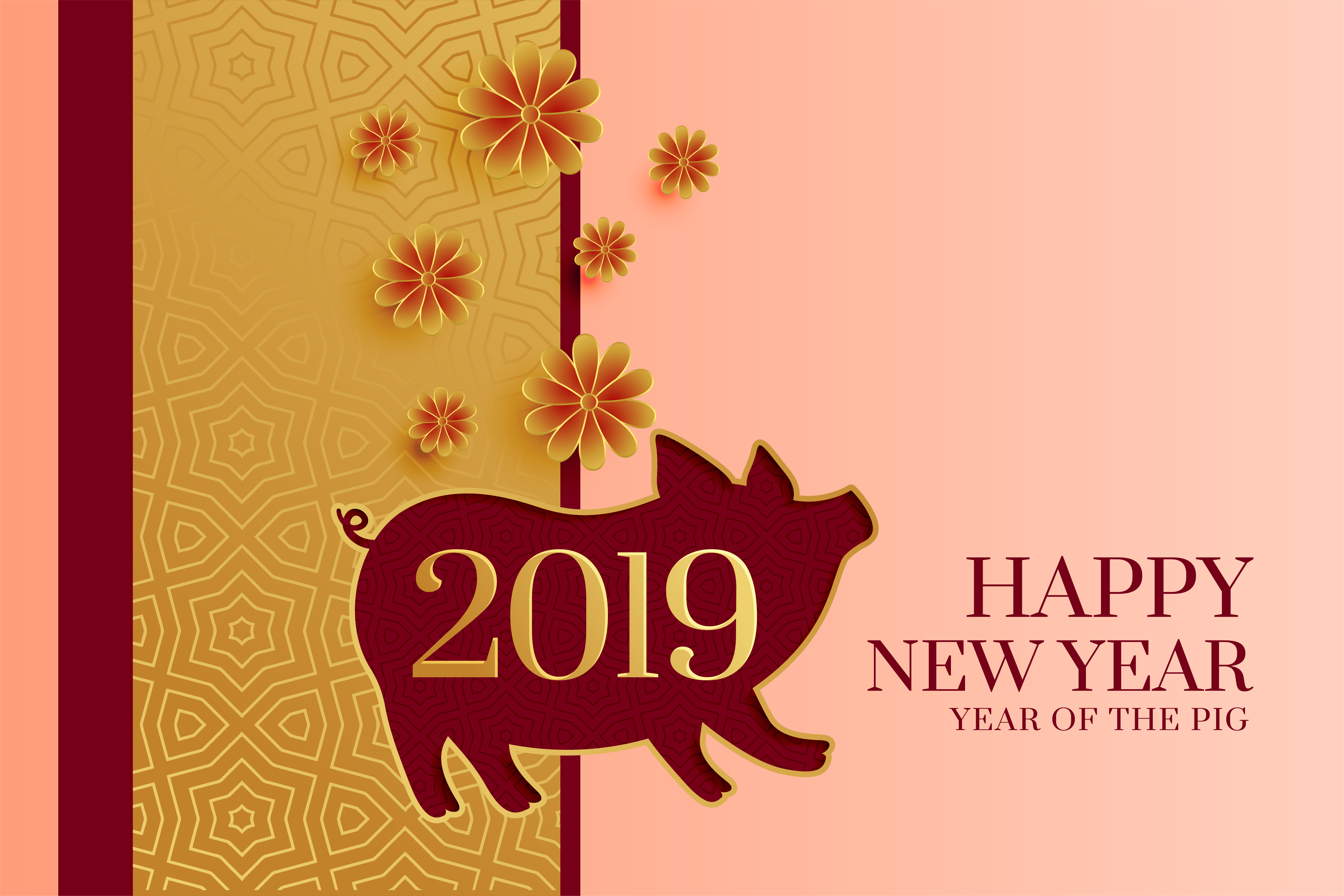 Baixe gratuitamente a imagem Porco, Ano Novo Chinês, Feriados na área de trabalho do seu PC