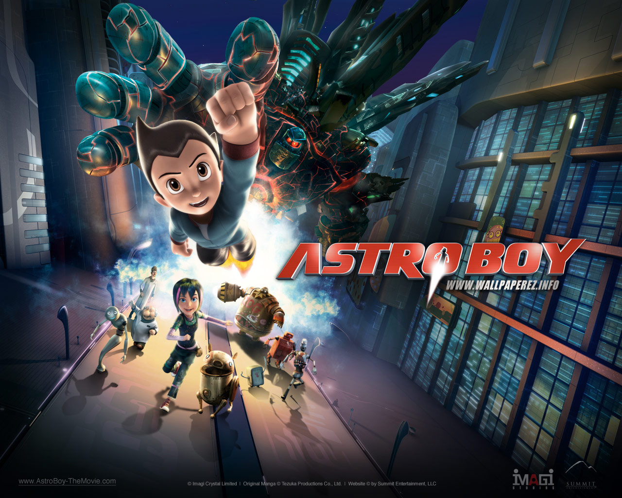 Laden Sie Astro Boy Der Film HD-Desktop-Hintergründe herunter