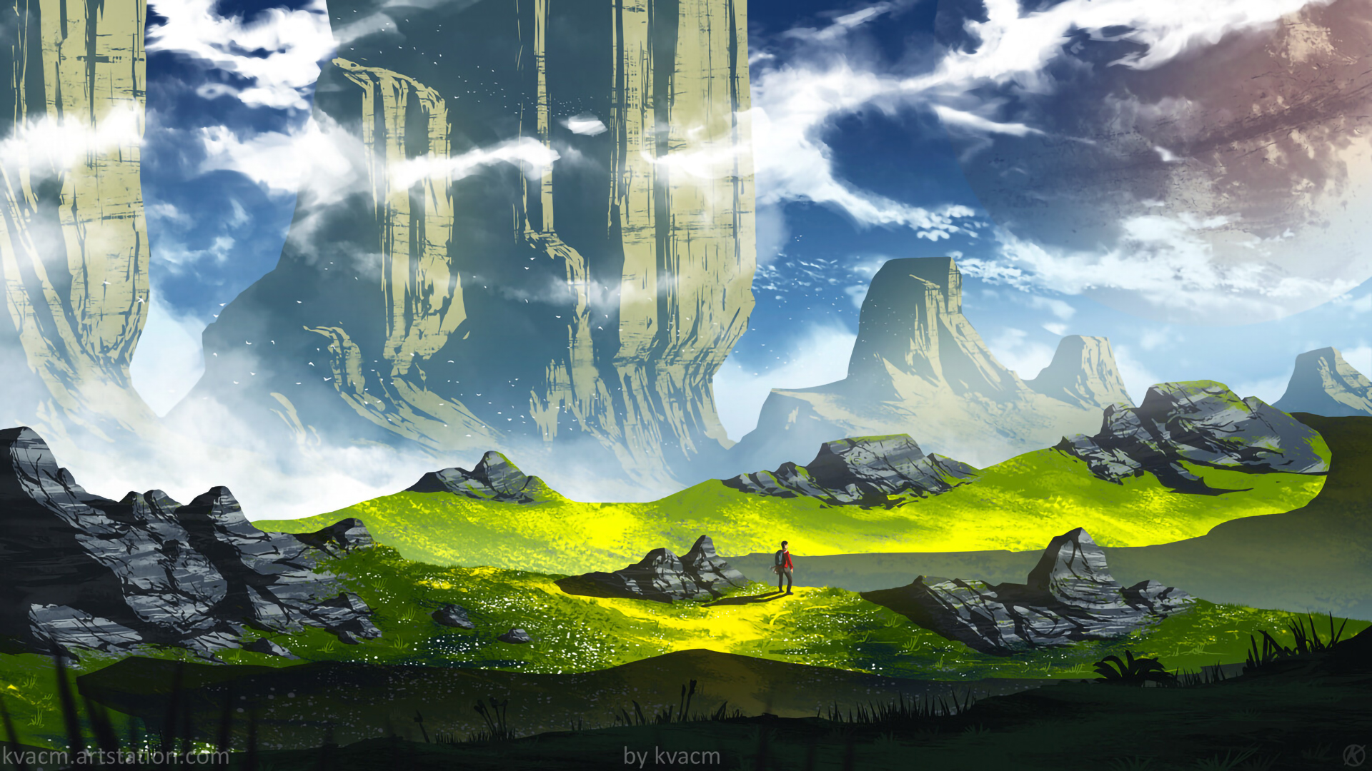 Download mobile wallpaper Landscape, Fantasy for free.