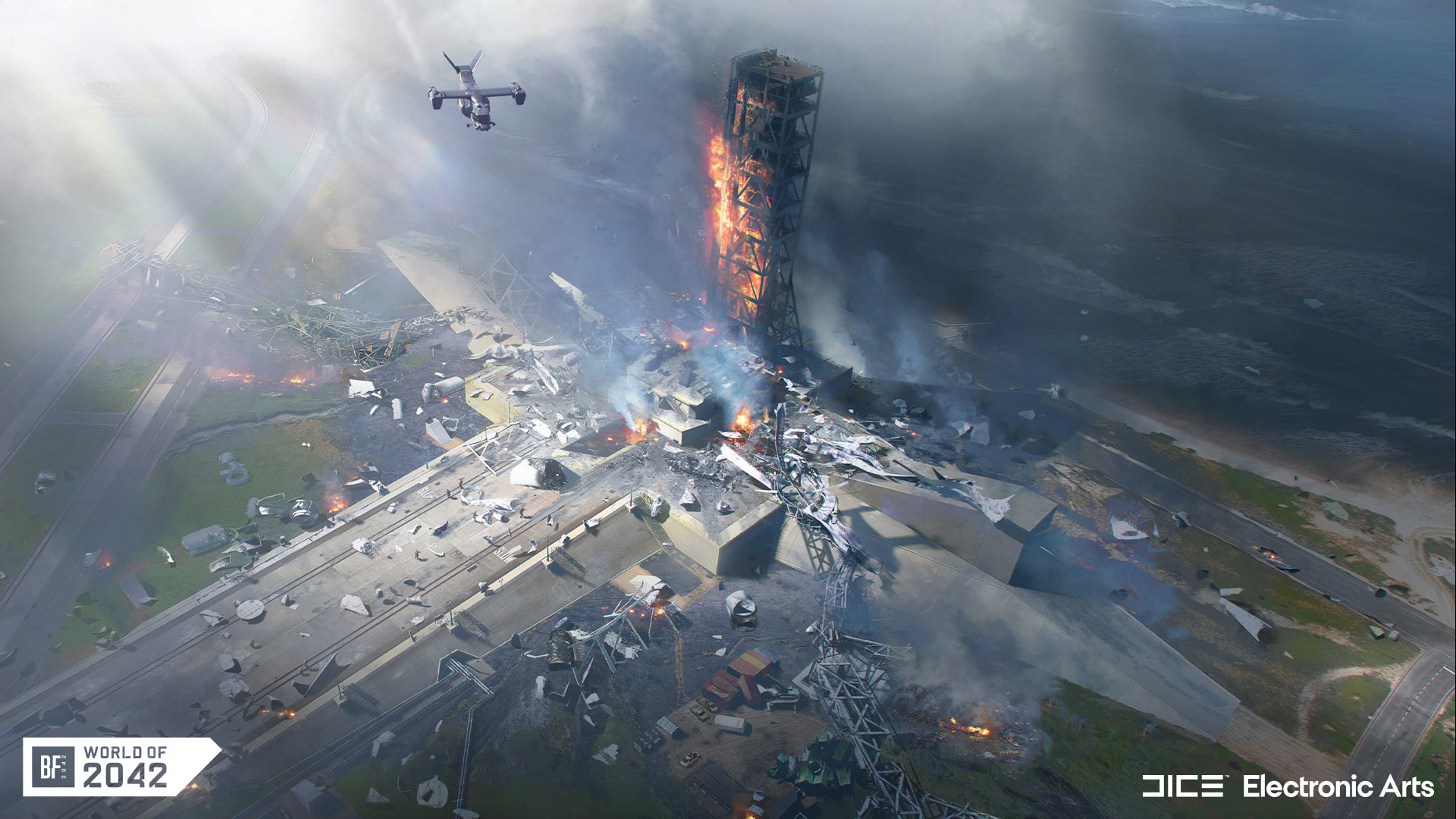 Laden Sie das Schlachtfeld, Computerspiele, Battlefield 2042-Bild kostenlos auf Ihren PC-Desktop herunter