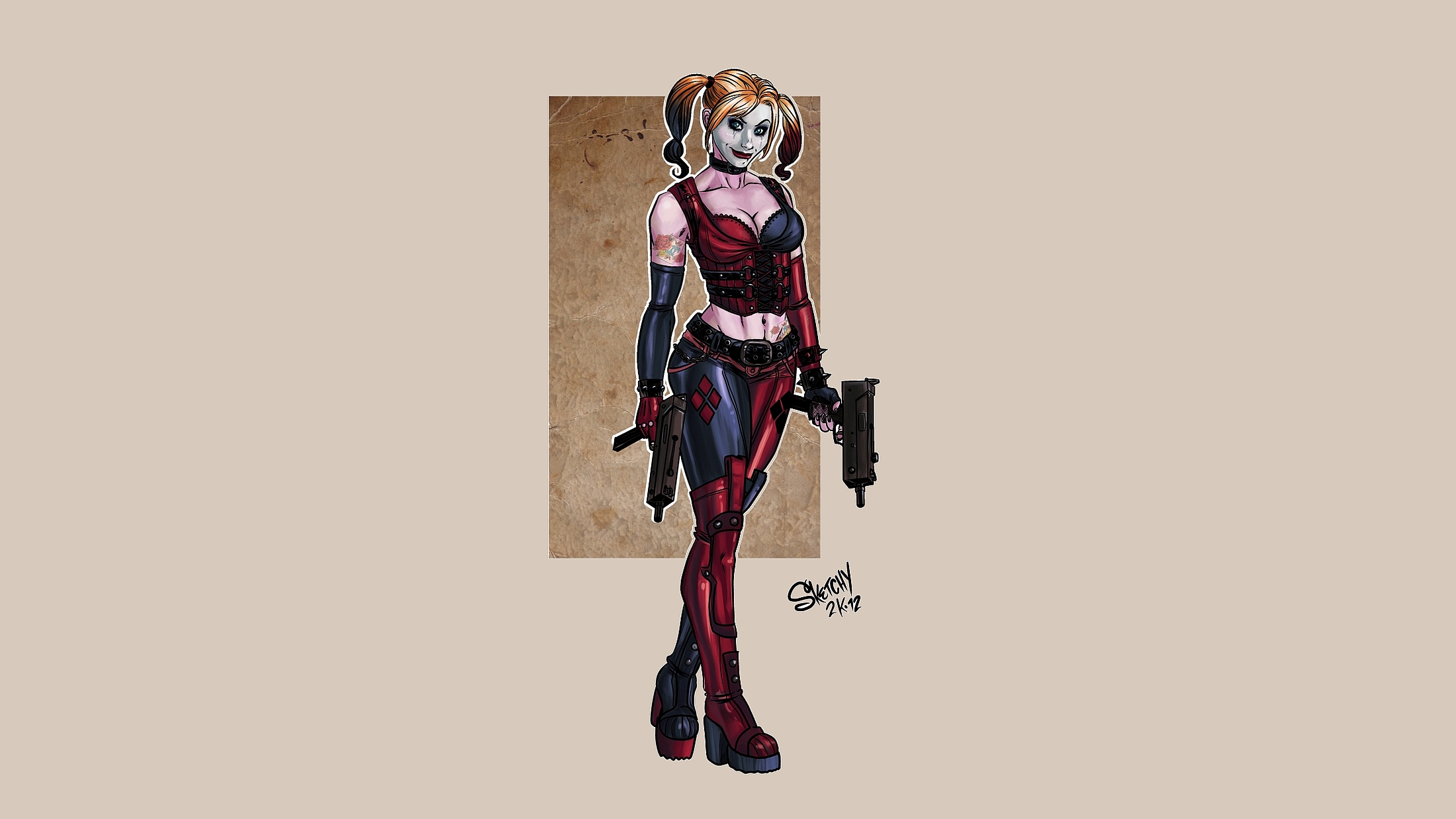 Baixar papel de parede para celular de História Em Quadrinhos, Harley Quinn gratuito.